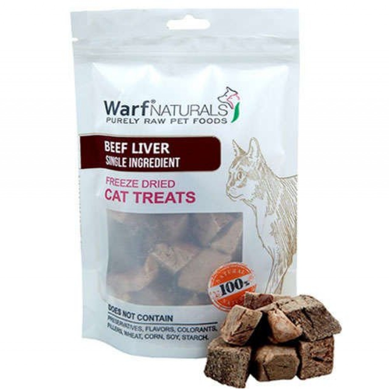 WARFNATURALS KEDİ ÖDÜLLÜ DANA KARACİĞER 40GR