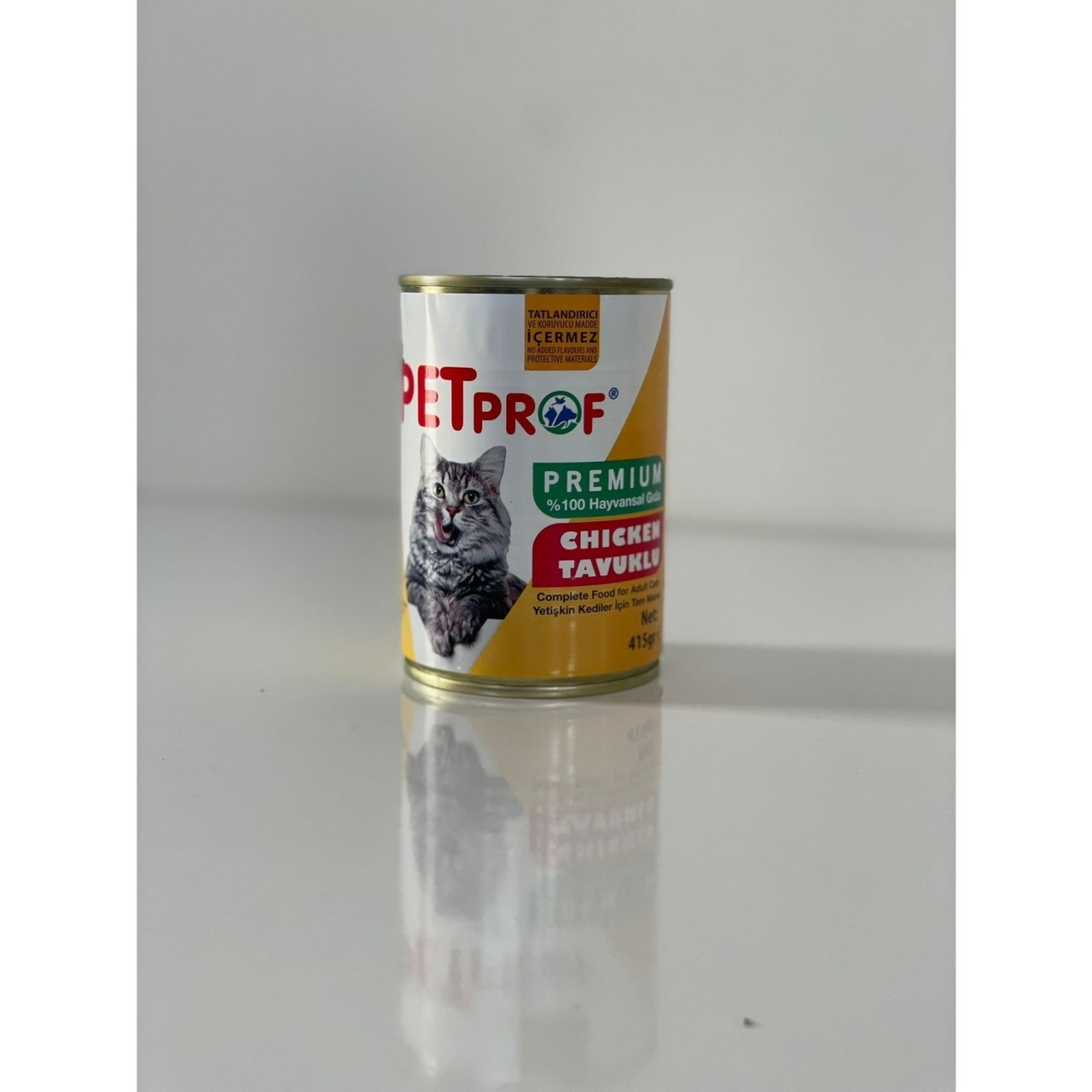 PET PROF TAVUKLU KEDİ KONSERVE 415 GR