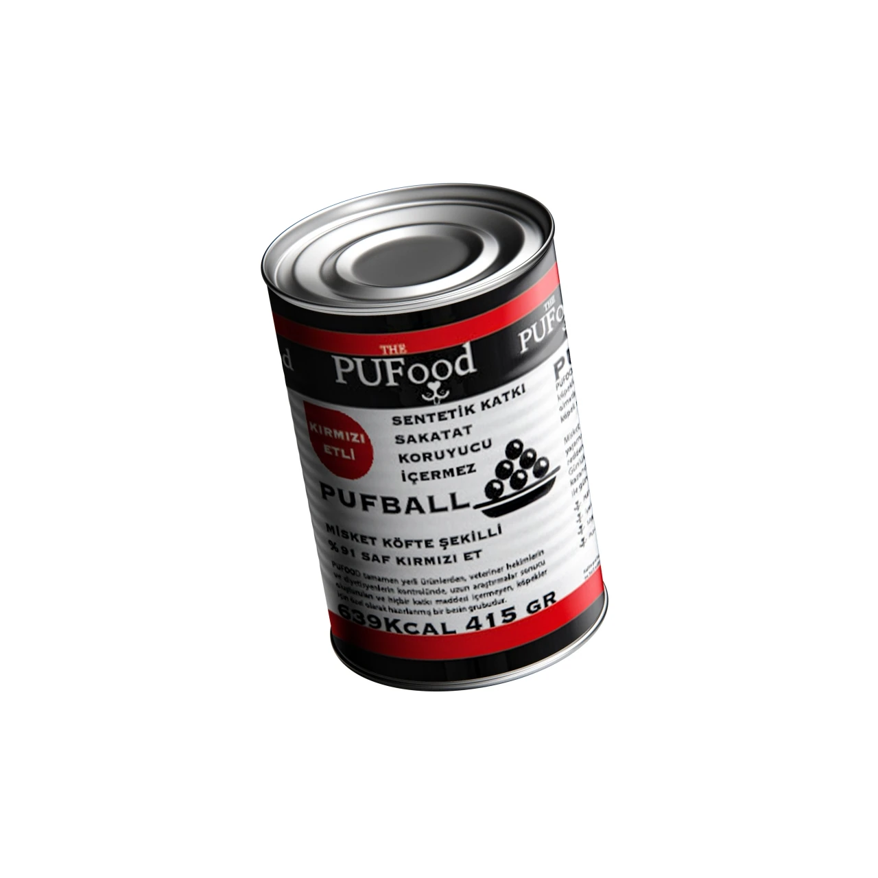 PUFBALL KIRMIZI ETLİ PUFFOOD 415 GR