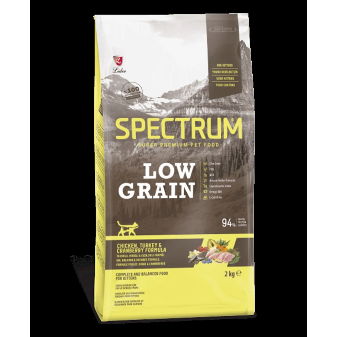SPECTRUM CAT KİTTEN38 YAVRU TAVUK KEDİ MAMASI 2 KG