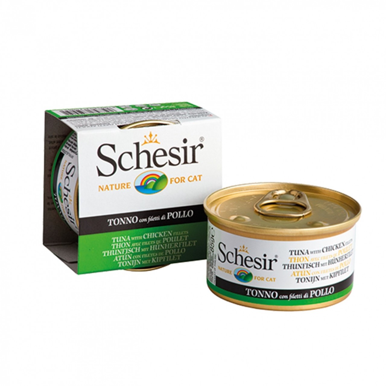 SCHESİR CAT JELLY 85 GR TON BALIKLI TAVUKLU C137