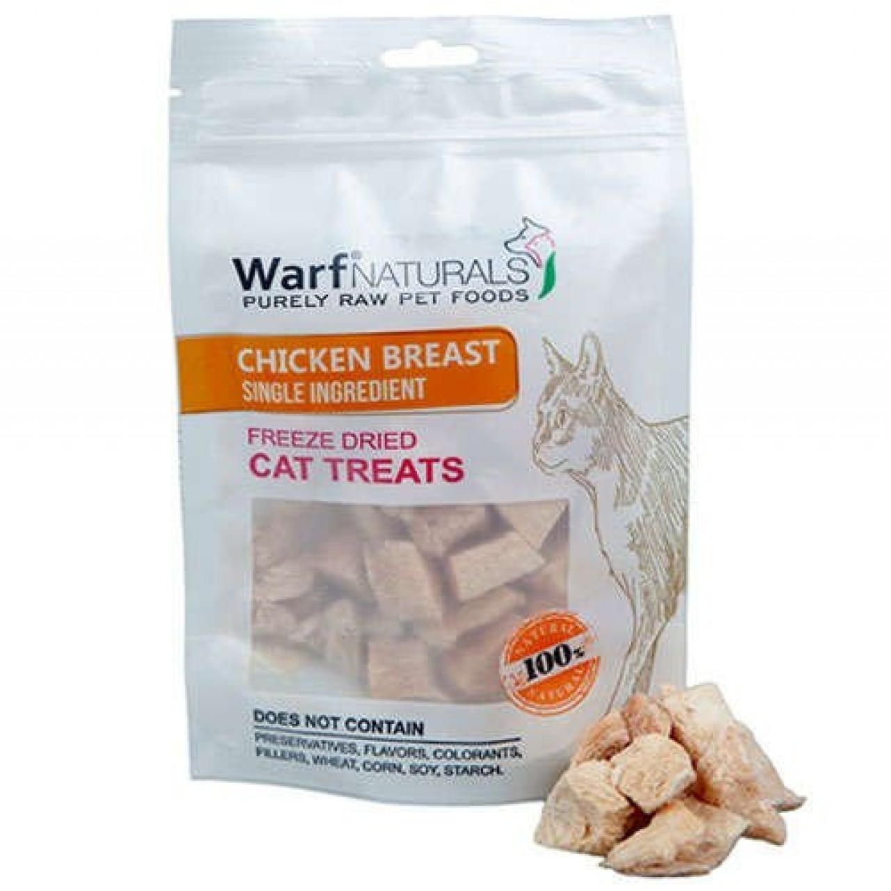 WARFNATURALS KEDİ ÖDÜLLÜ TAVUK GÖĞÜSÜ 40GR