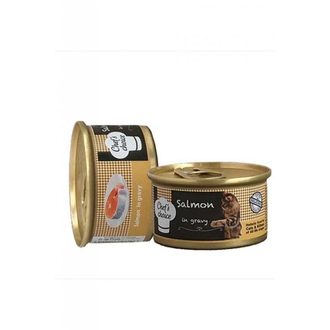 CHEFS CHOİCE SALMON İN GRAVY 80 GR