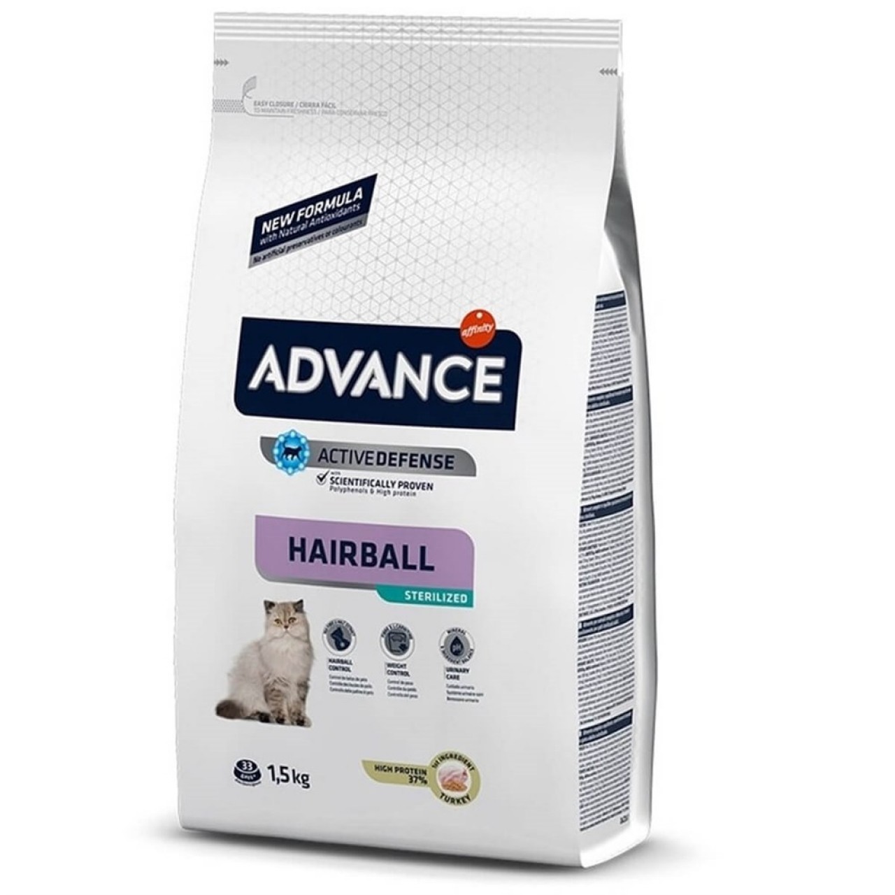 ADVANCE CAT STERİLİZED HAİRBALL 1,5 KG