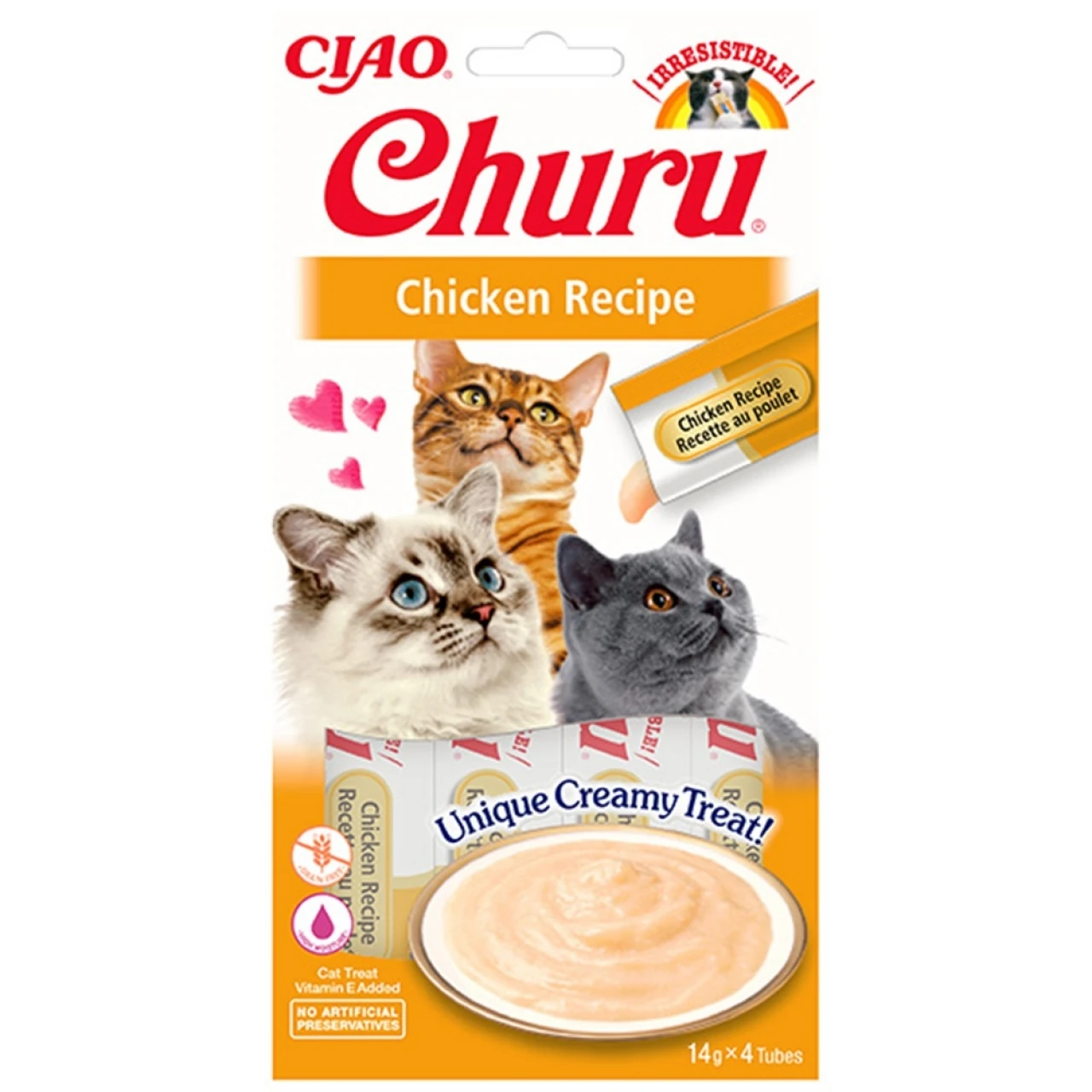 CIAO CHURU CREAM CHICKEN RECİPE KEDİ