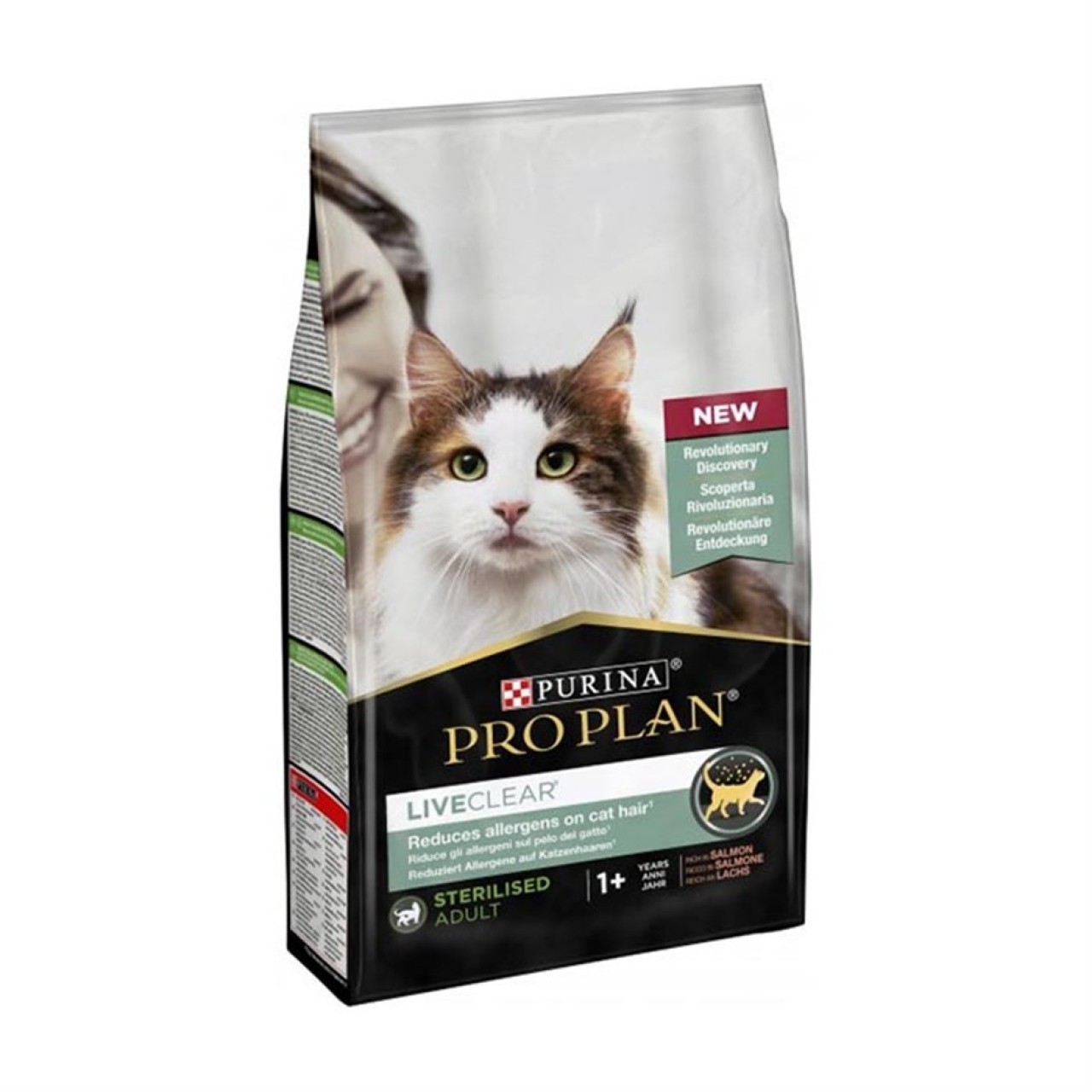 PRO PLAN LIVE CLEAR ADULT STERILIZED SOMONLU 1.4 KG