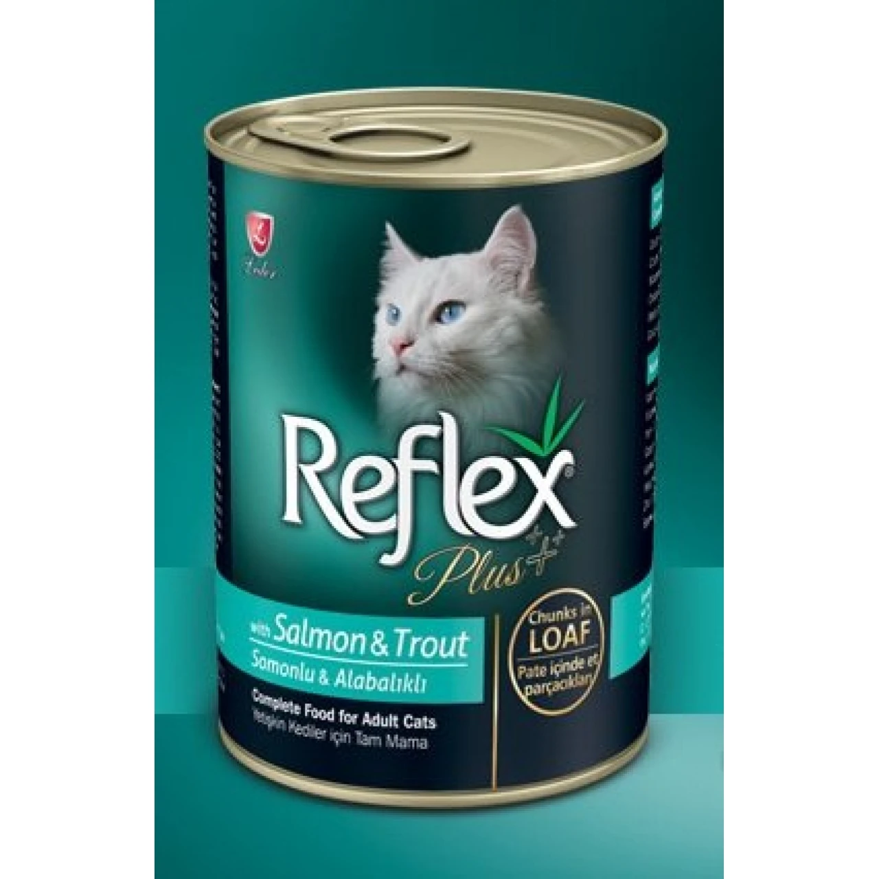 REFLEX KEDİ SOMONLU YAŞ MAMA 400 G RFK-052