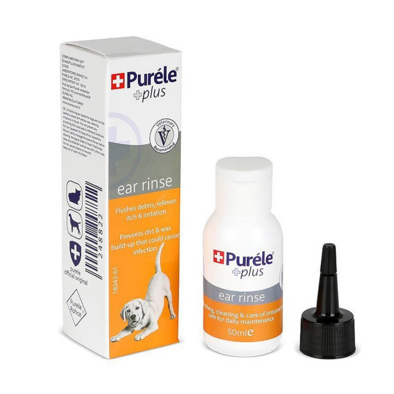 PURELE PLUS KEDİ KÖPEK KULAK TEMİZLEME SOLÜSYONU 50ML