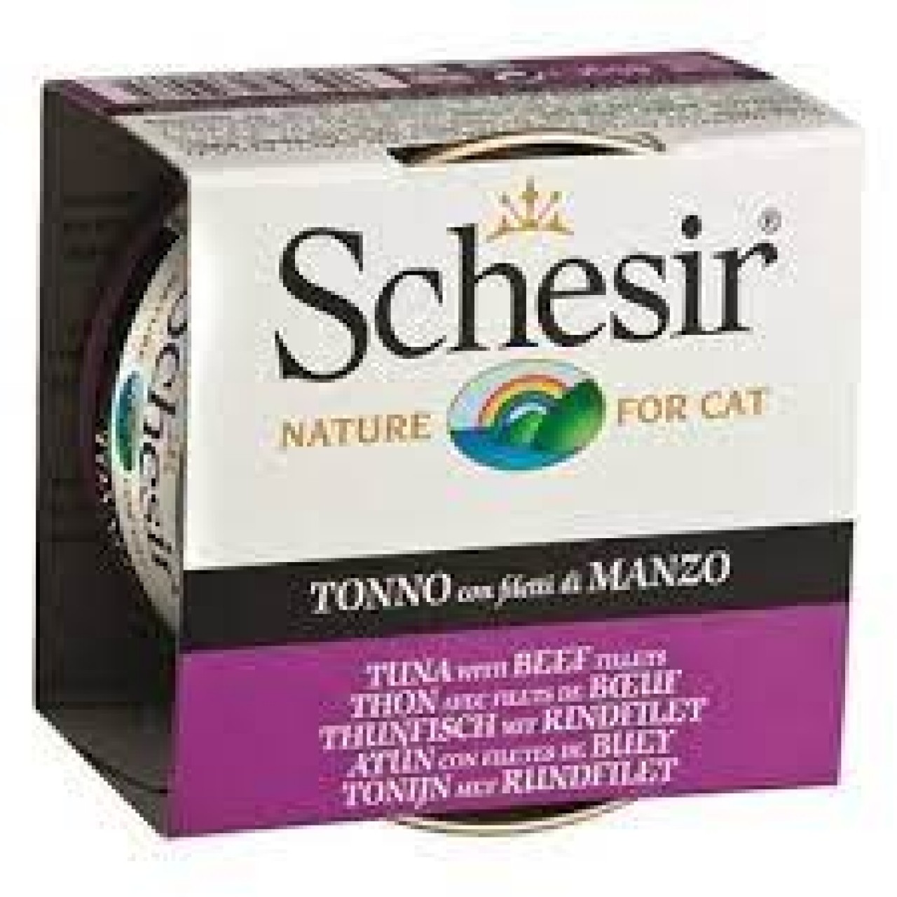 SCHESİR CAT JELLY 85GR TON BAL SIĞIR ETLİ C141