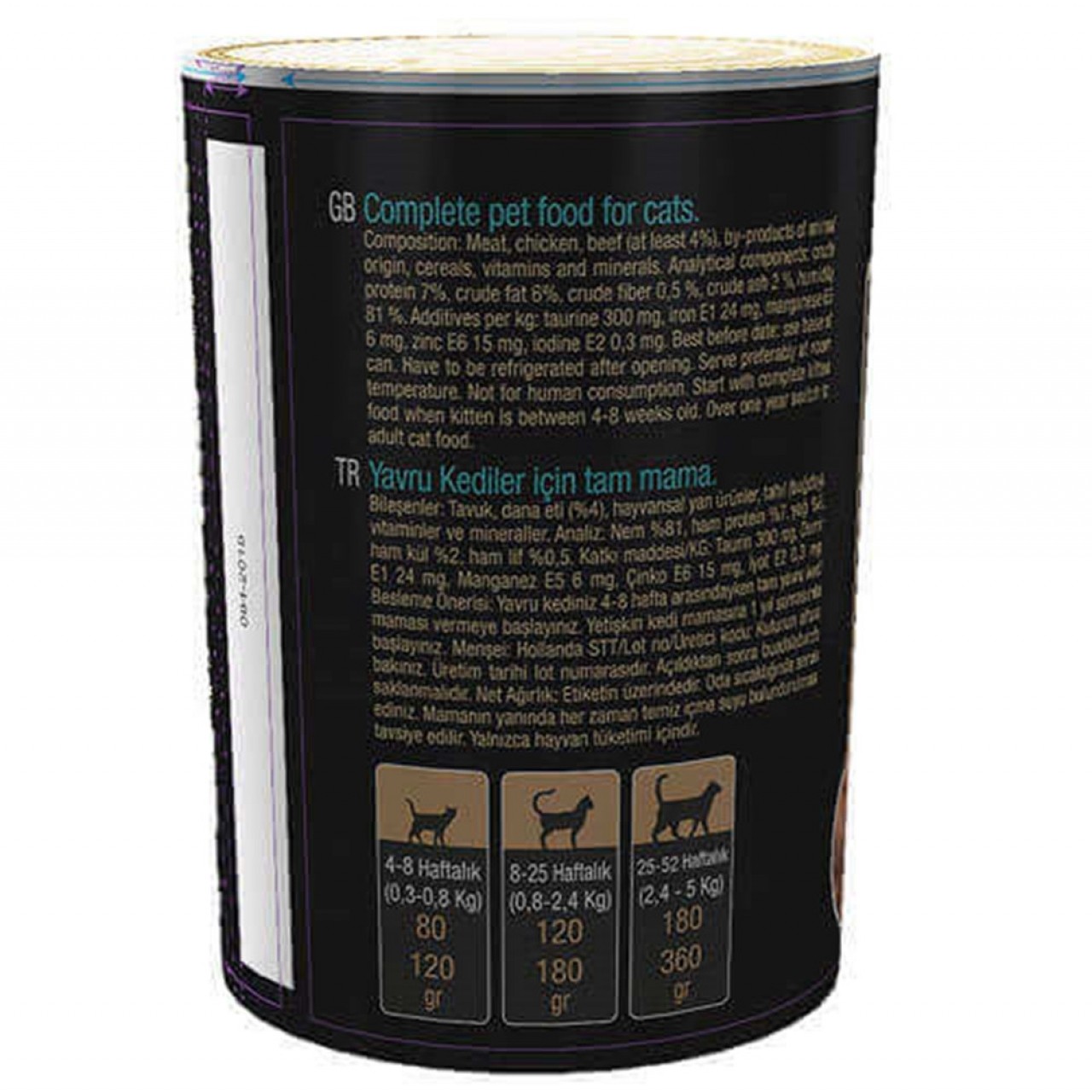 ROKUS YAVRU KEDİ KONSERVE 410 G