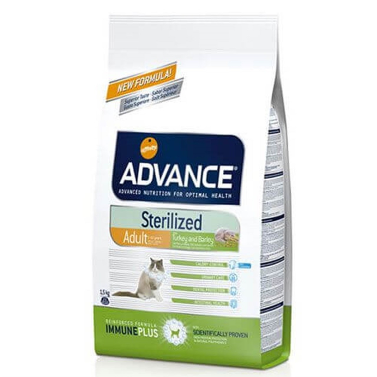ADVANCE CAT ADULT STERİLİZED TURKEY 1,5 KG