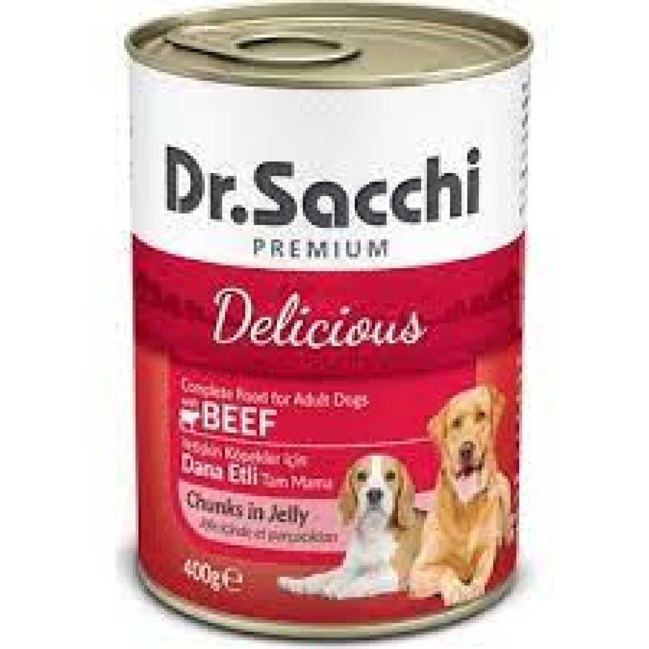 DR.SACCHİ PREMİUM SIĞIR ETLİ KEDİ YŞ MAMA 400GR