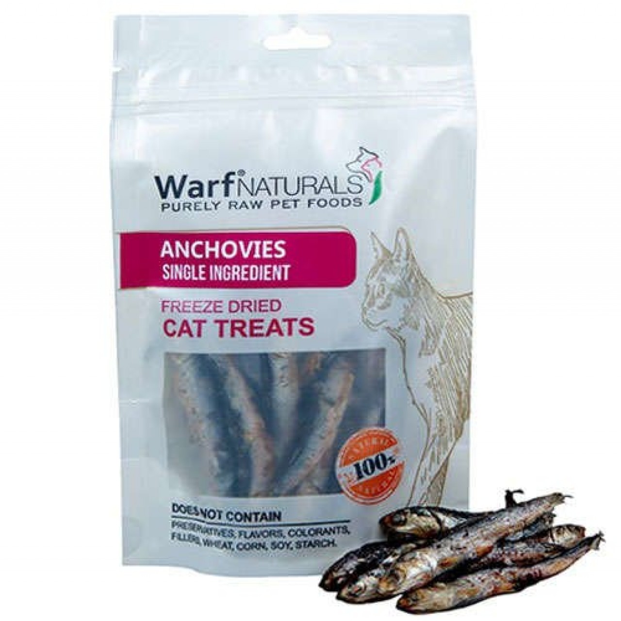 WARFNATURALS KEDİ ÖDÜLLÜ HAMSİ 40GR