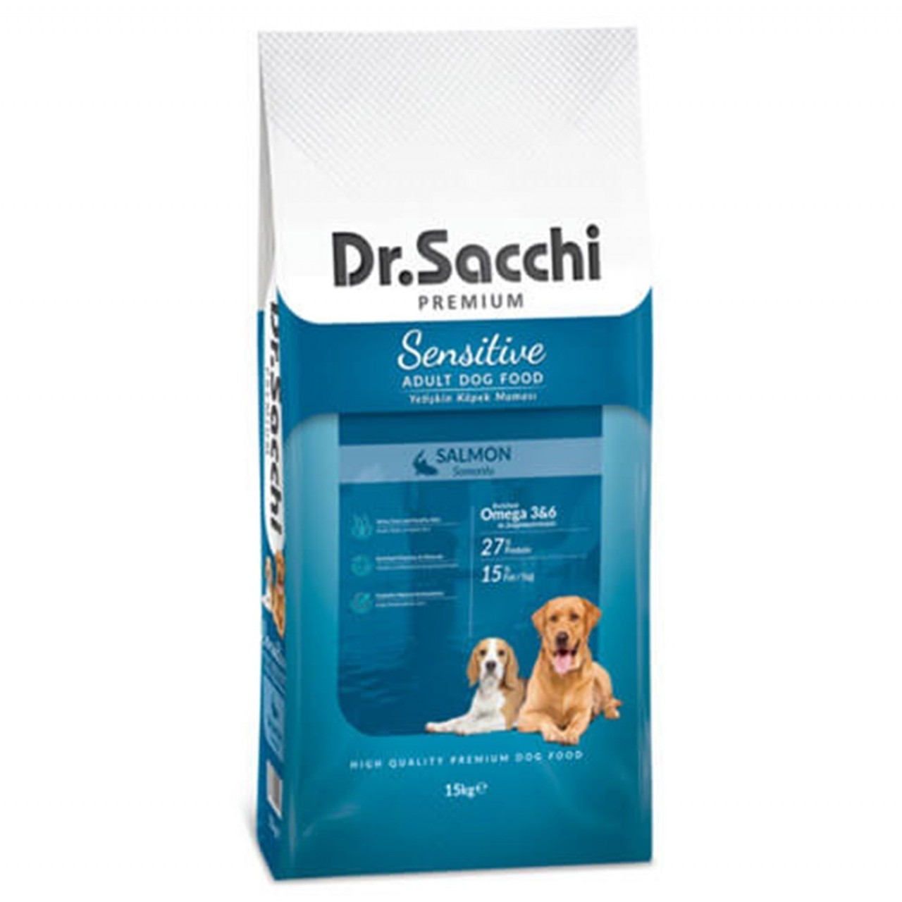DR.SACCHİ BALIKLI KÖPEK MAMASI 15 KG