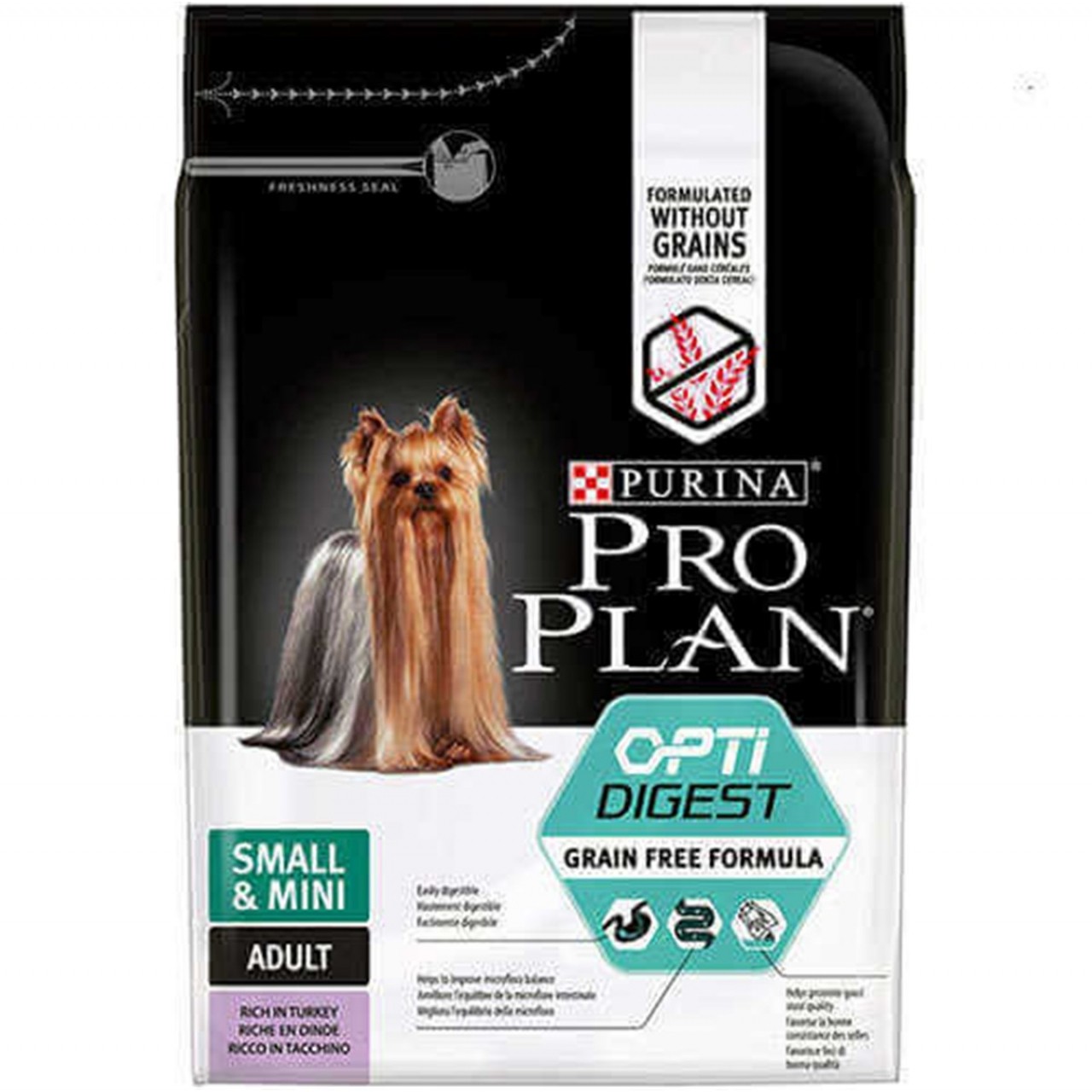 PRO PLAN S/M TAHILSIZ HİNDİ KÖPEK MAMASI 2,5 KG