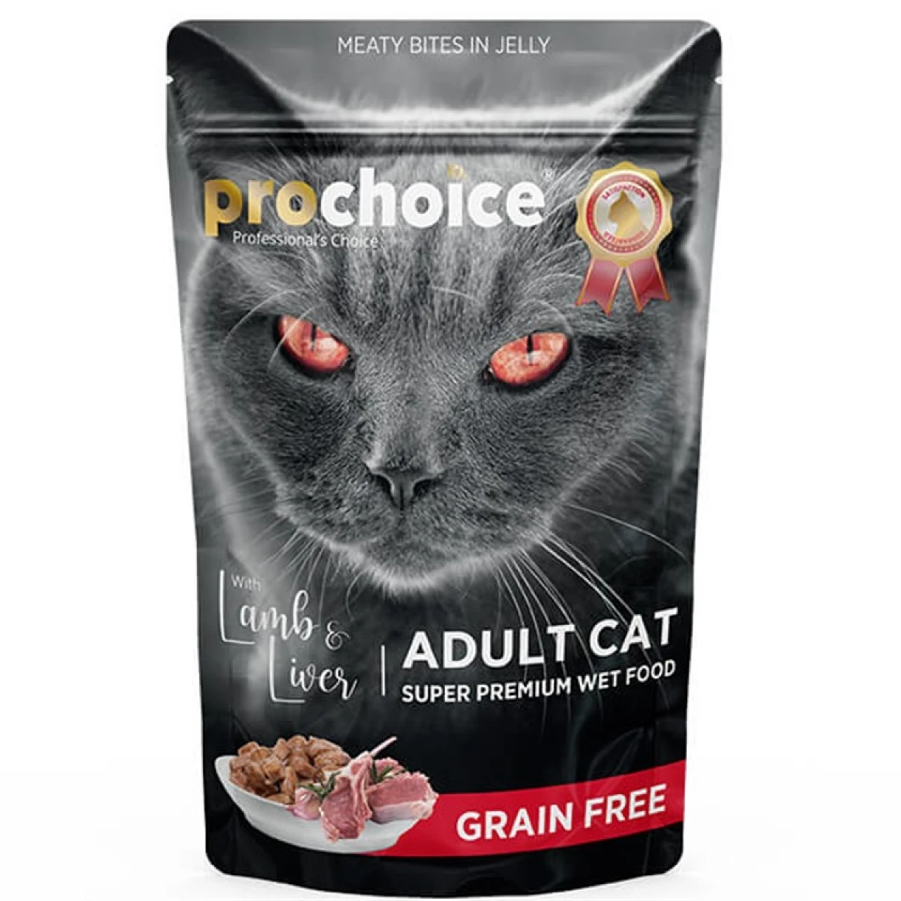 PROCHOICE ADULT CAT LAMB WITHLIVER 85 GR