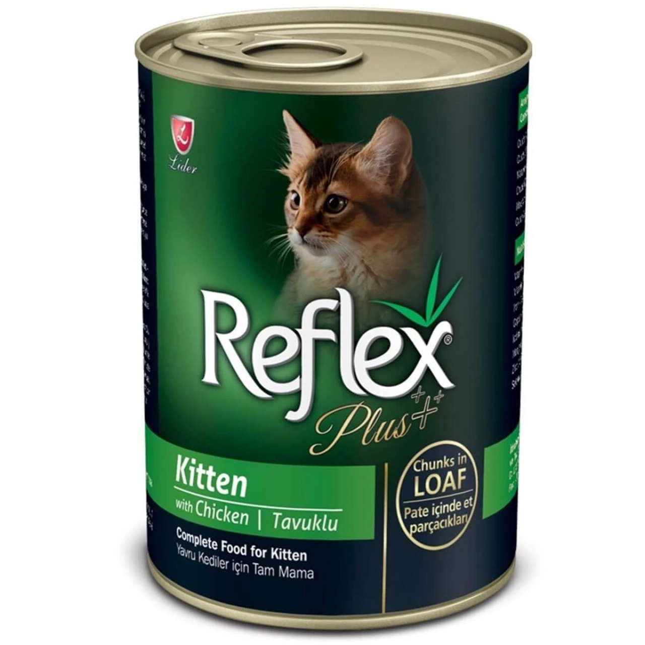 REFLEX KEDİ KONSERVE YAVRU TAVUKLU 400 GR.