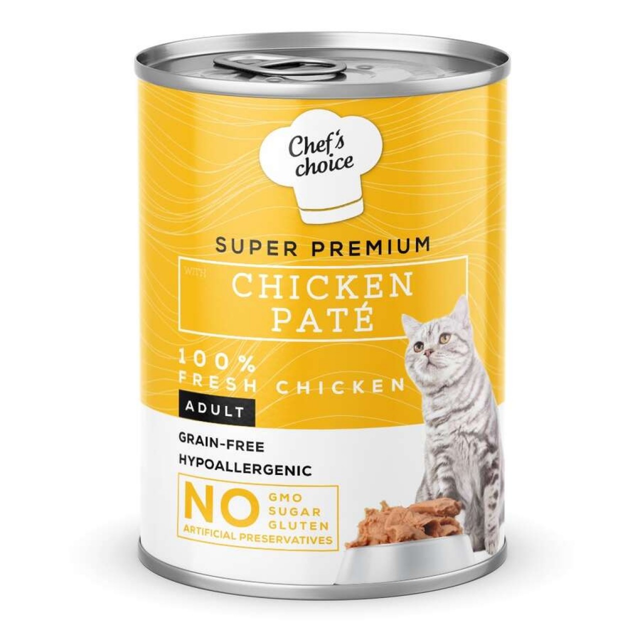 CHEFS CHOICE CAT CHICKEN 400 GR