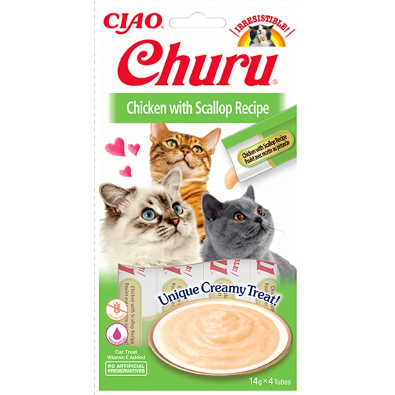 CIAO CHURU CREAM TAVUKLU&DENİZ TARAKLI