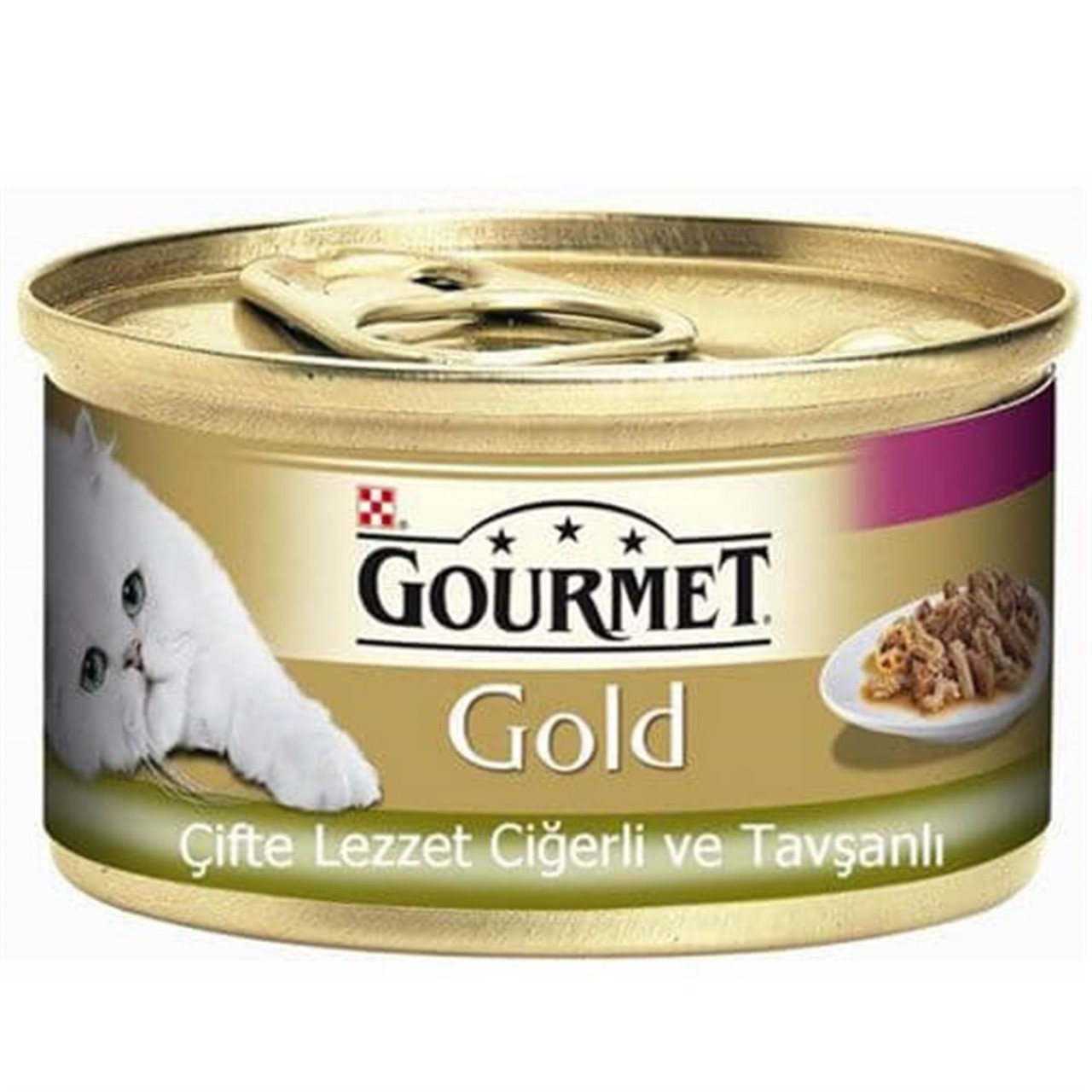 PURINA GOURMET GOLD CİĞER TAVŞAN 85 GR
