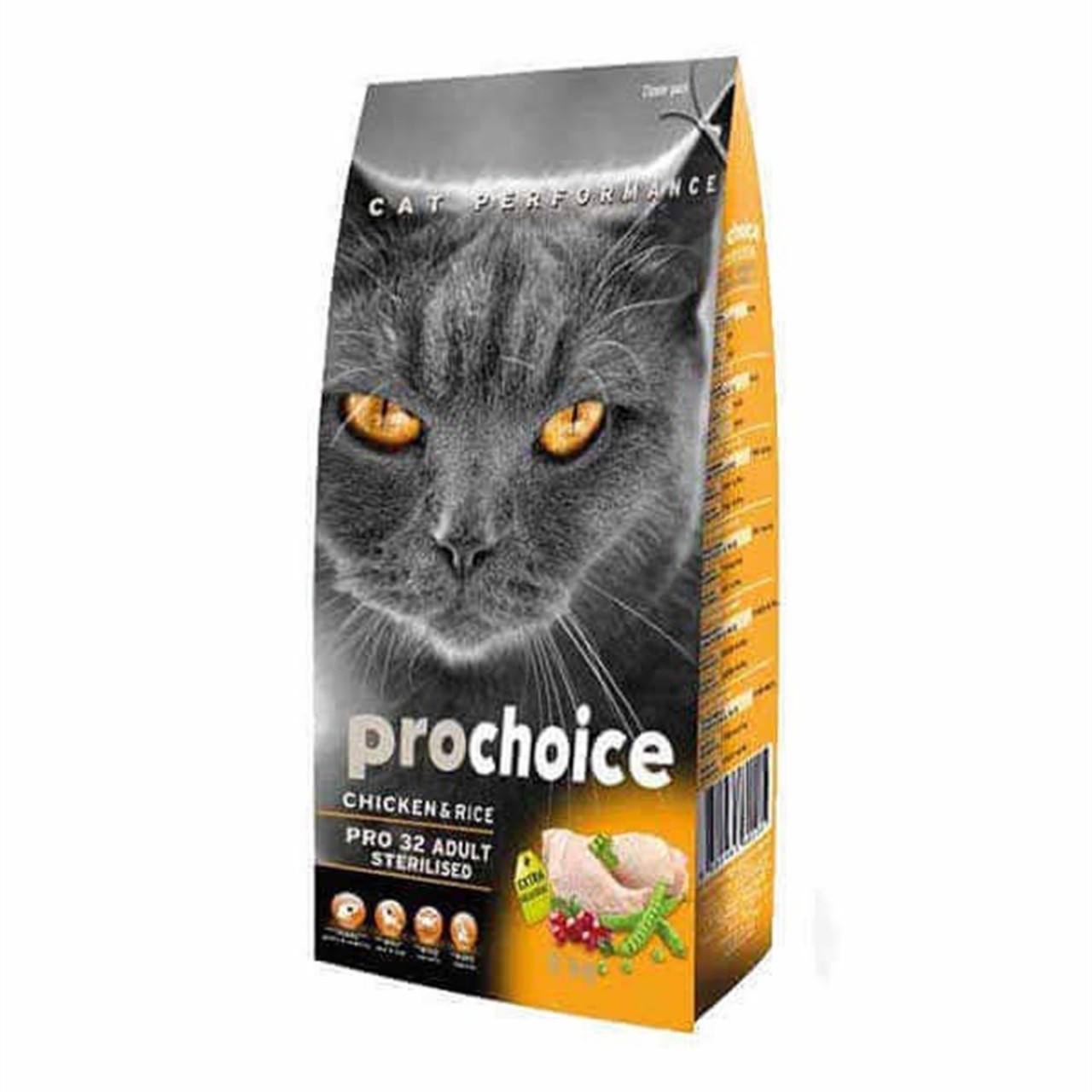PROCHOİCE CAT STERİL CHİCKEN&RİCE 2 KG