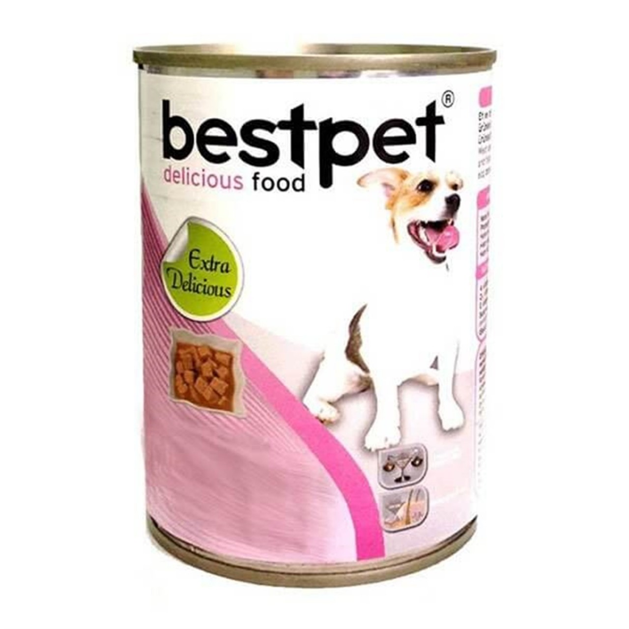 BESTPET KÖPEK SIĞIR ETLİ YAŞ MAMA 415 G