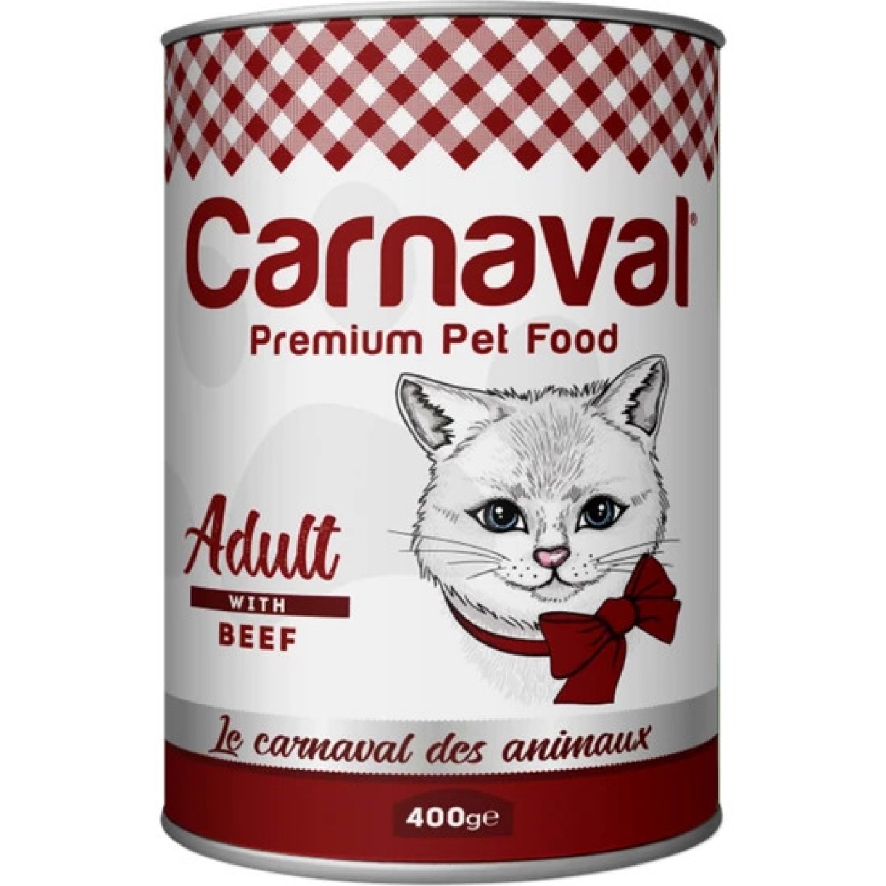 CARNAVAL BİFTEKLİ KEDİ KONSERVE 400 GR.