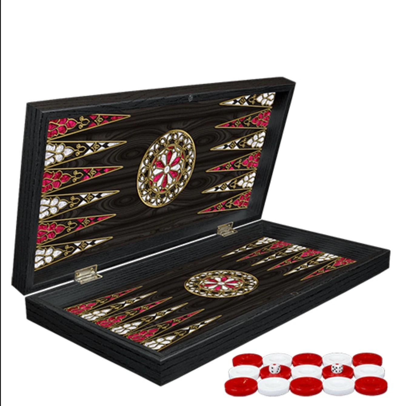 Sedef İşlemeli Tavla