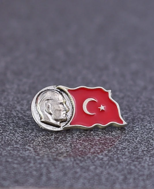 100 Adet Atatürk Rozeti