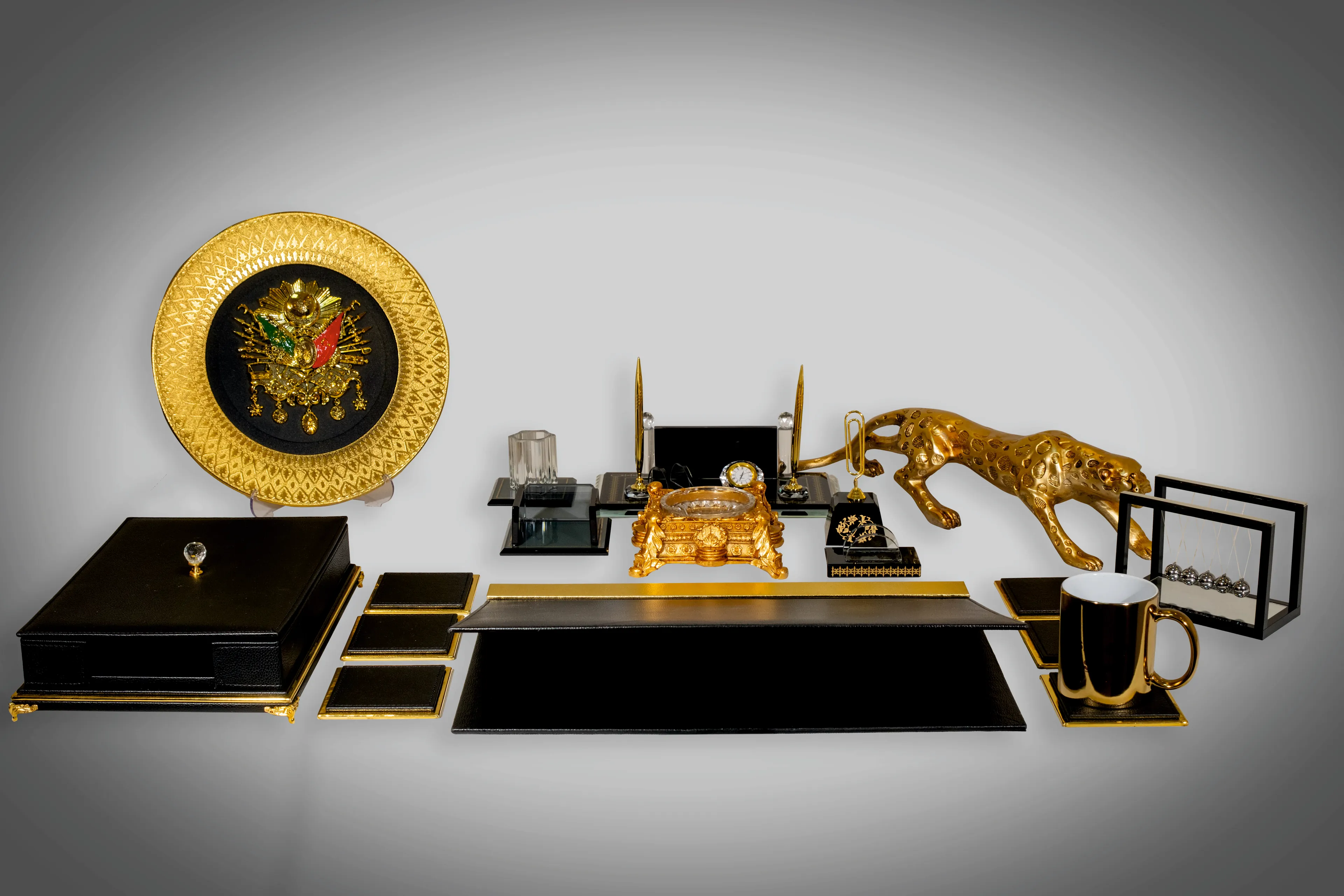 18 Parça Kristal Premium Masa Seti