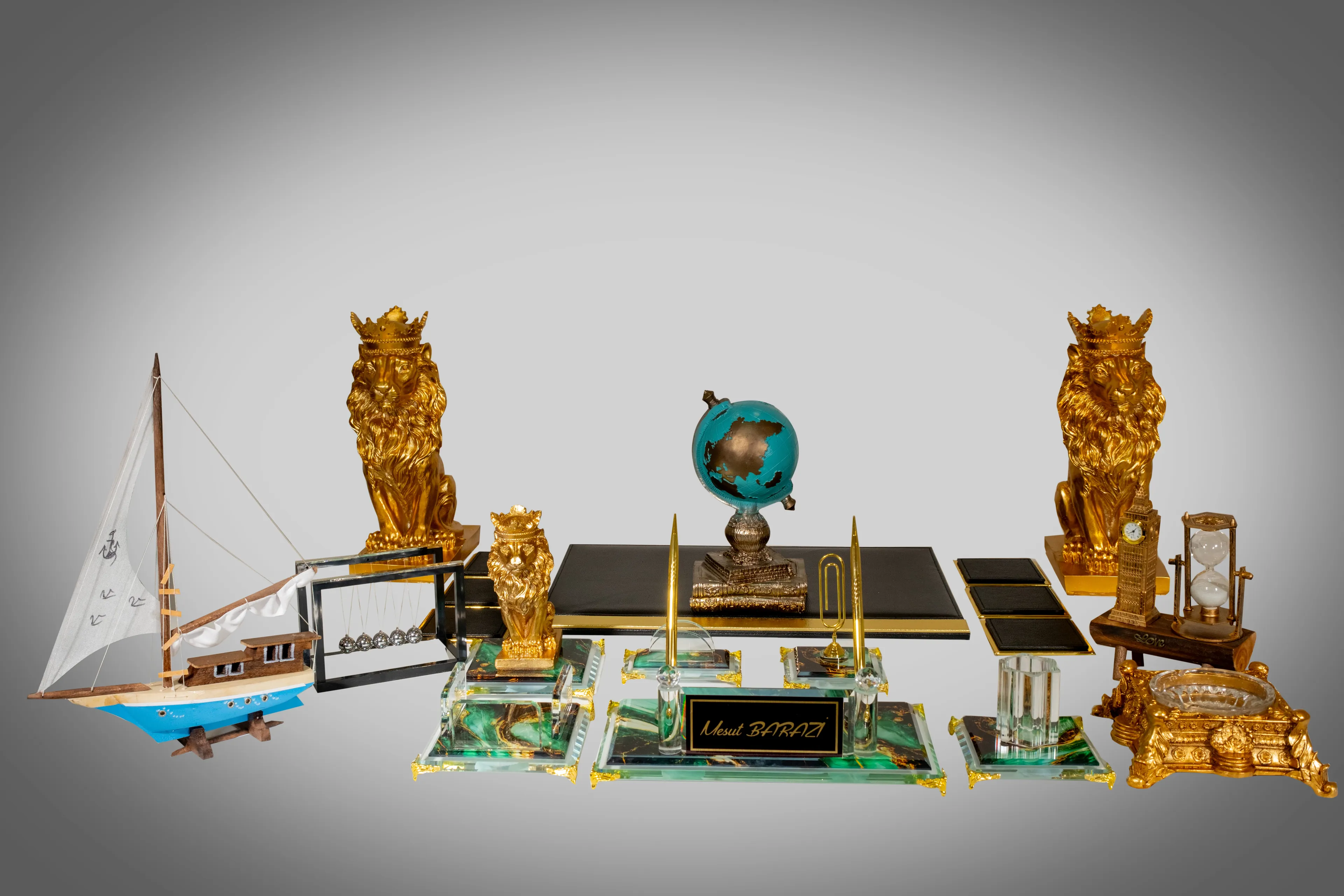 21 Parça Zümrüt Masa Seti