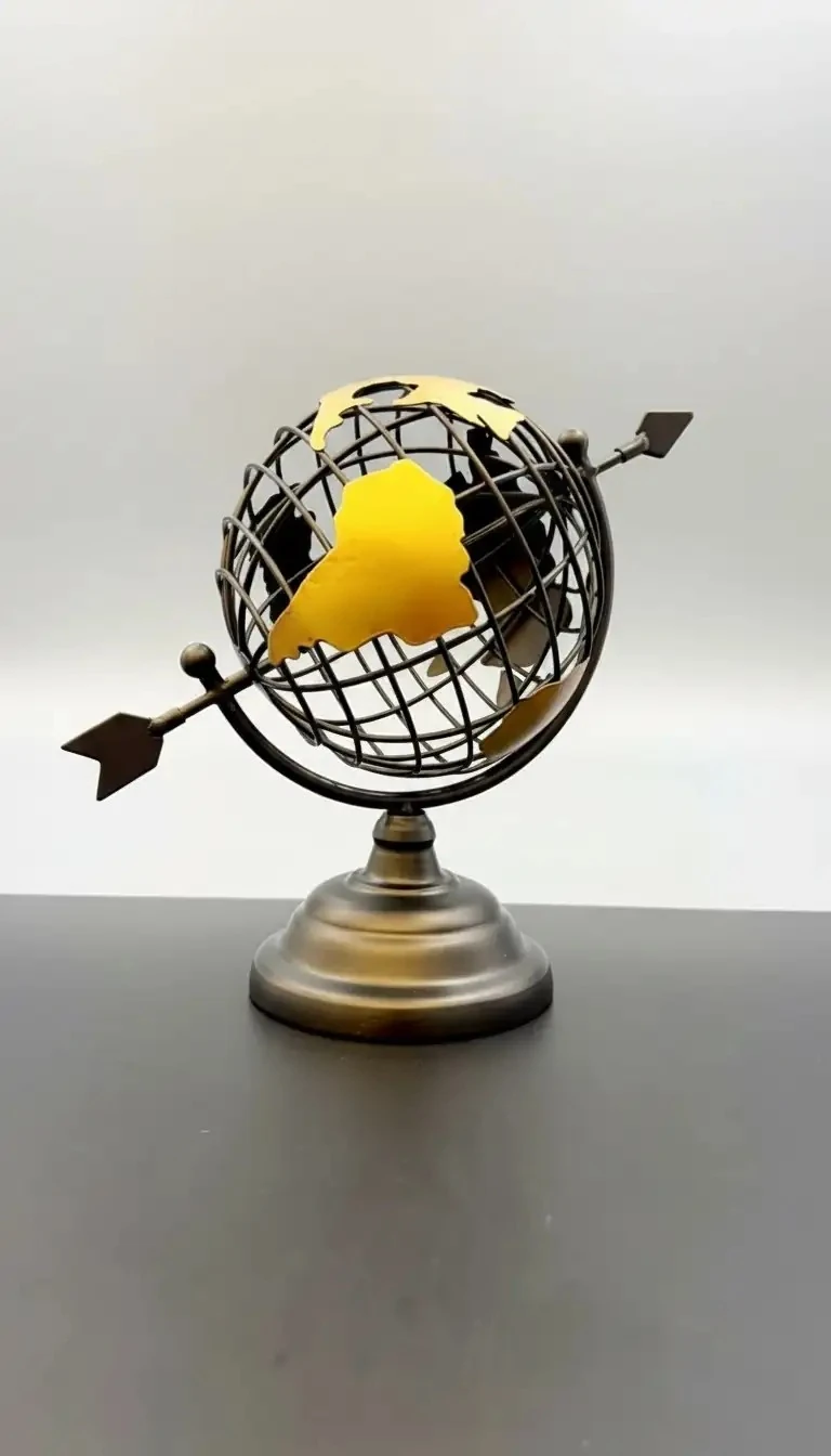 Komple Metal Dünya (Siyah - Altın)