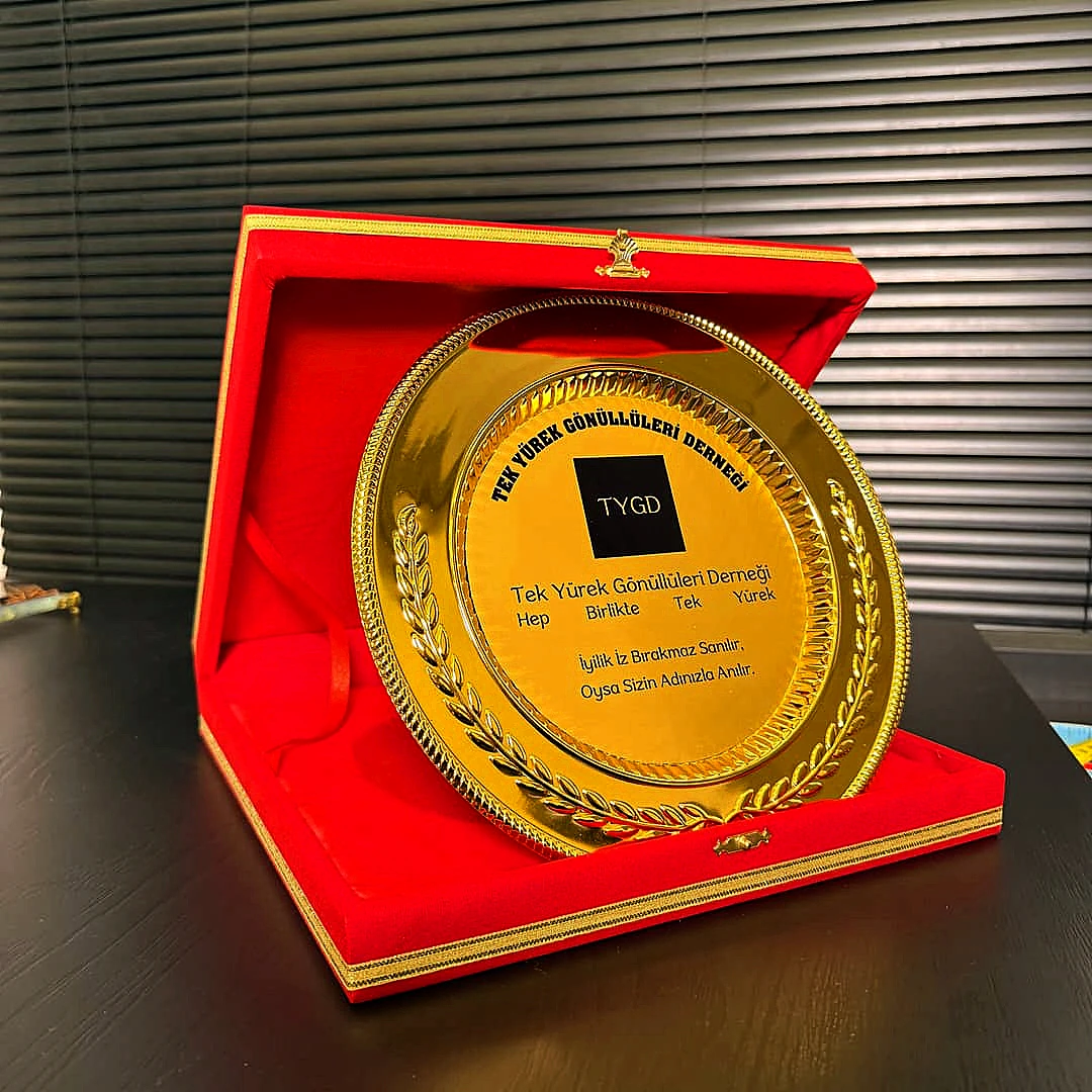 Kişiye Özel Tabak Plaket