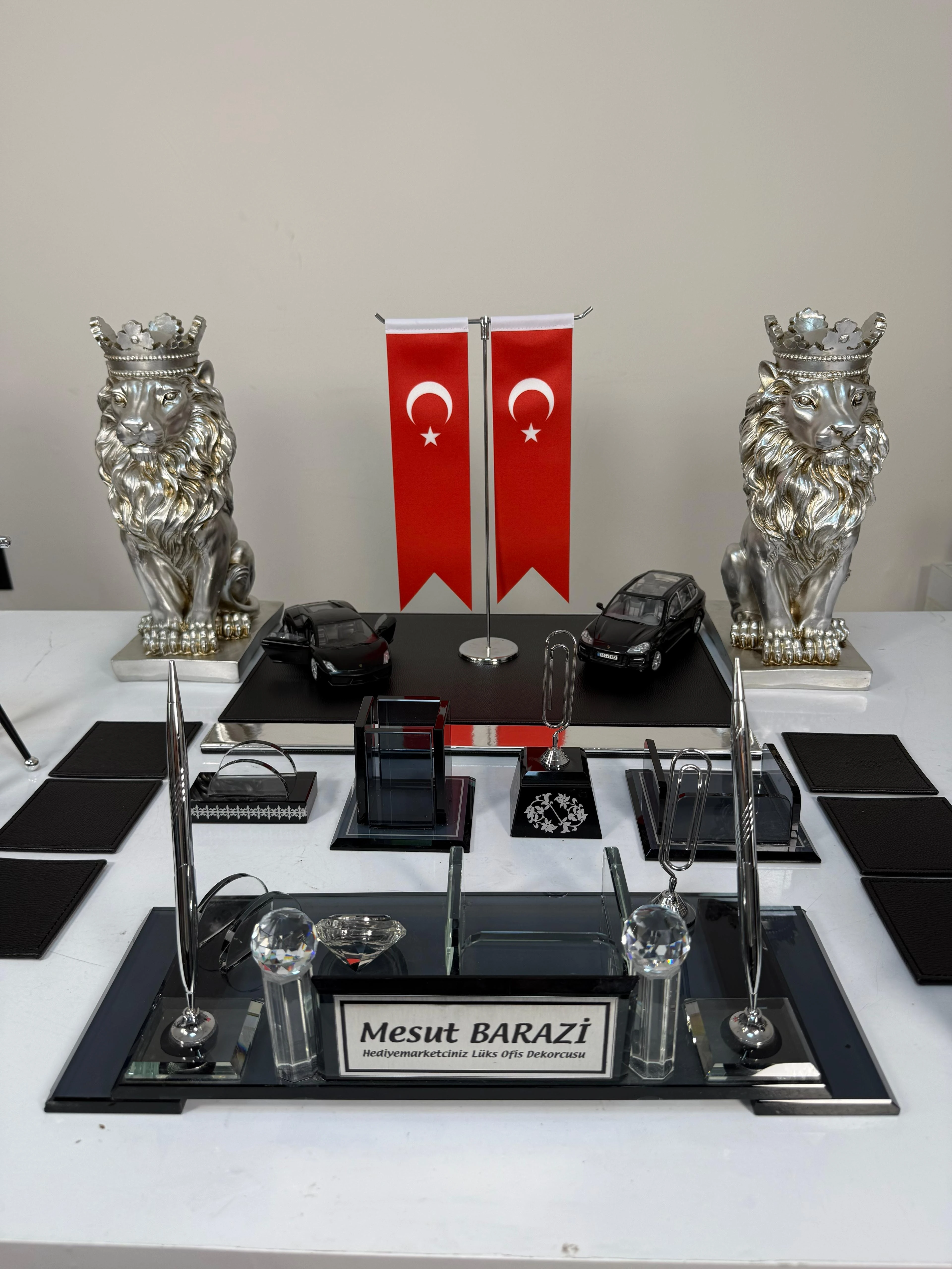 20 Parça Arabalı Luxury Masa Seti