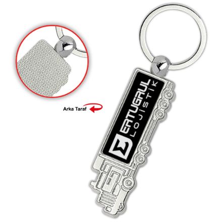 Tırlı Firma Logolu Özel Anahtarlık