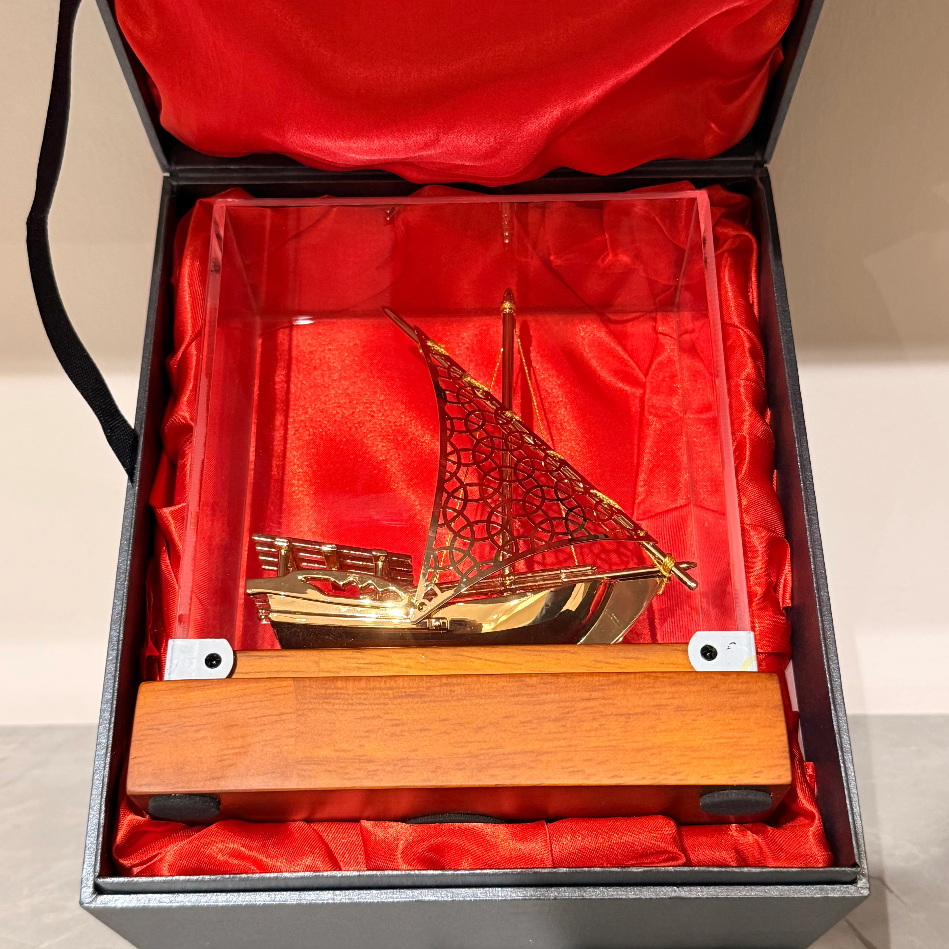 İsme Özel Pirinç Özel Kutu Gemi