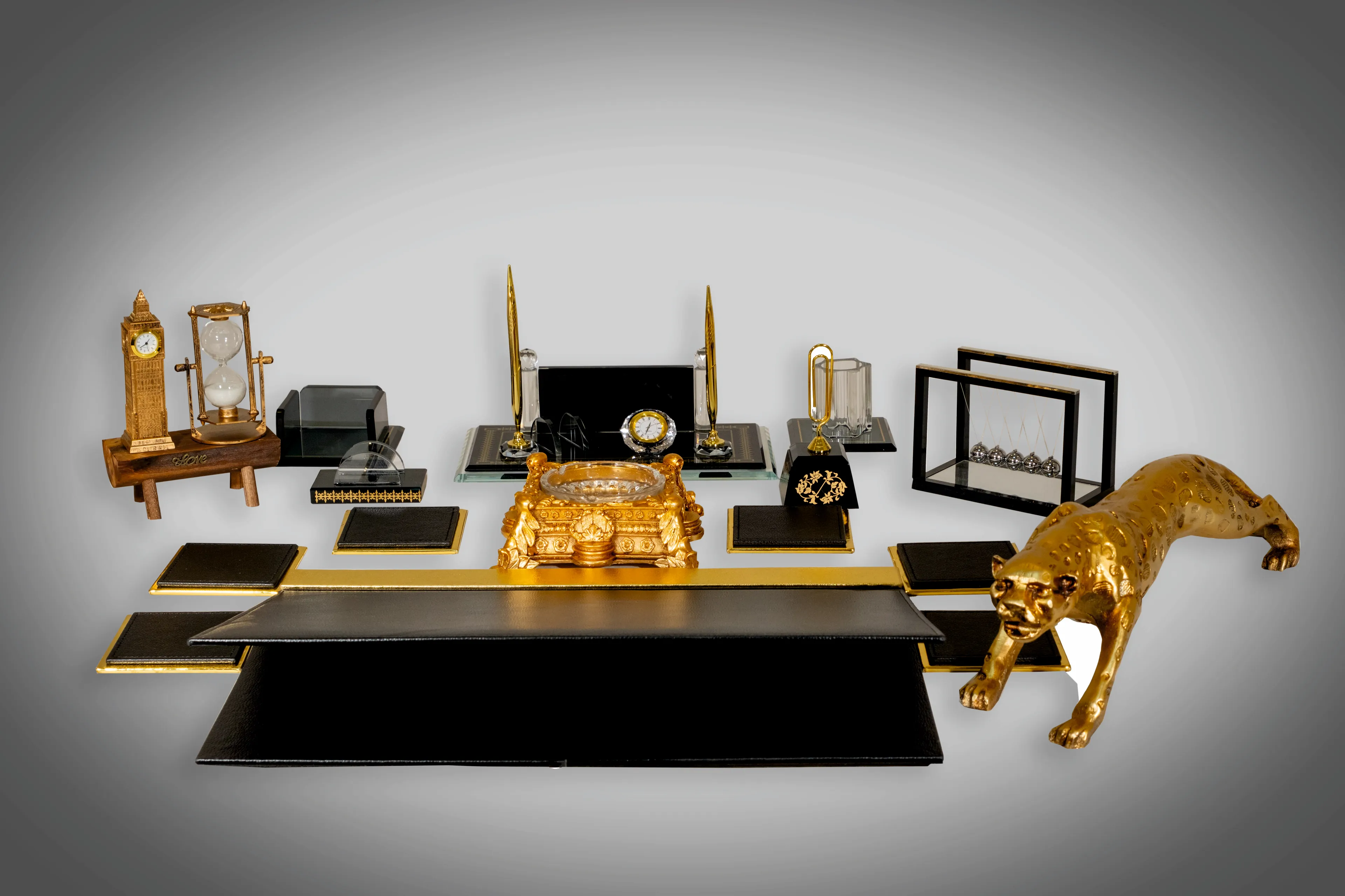 16 Parça Kristal Premium Masa Seti