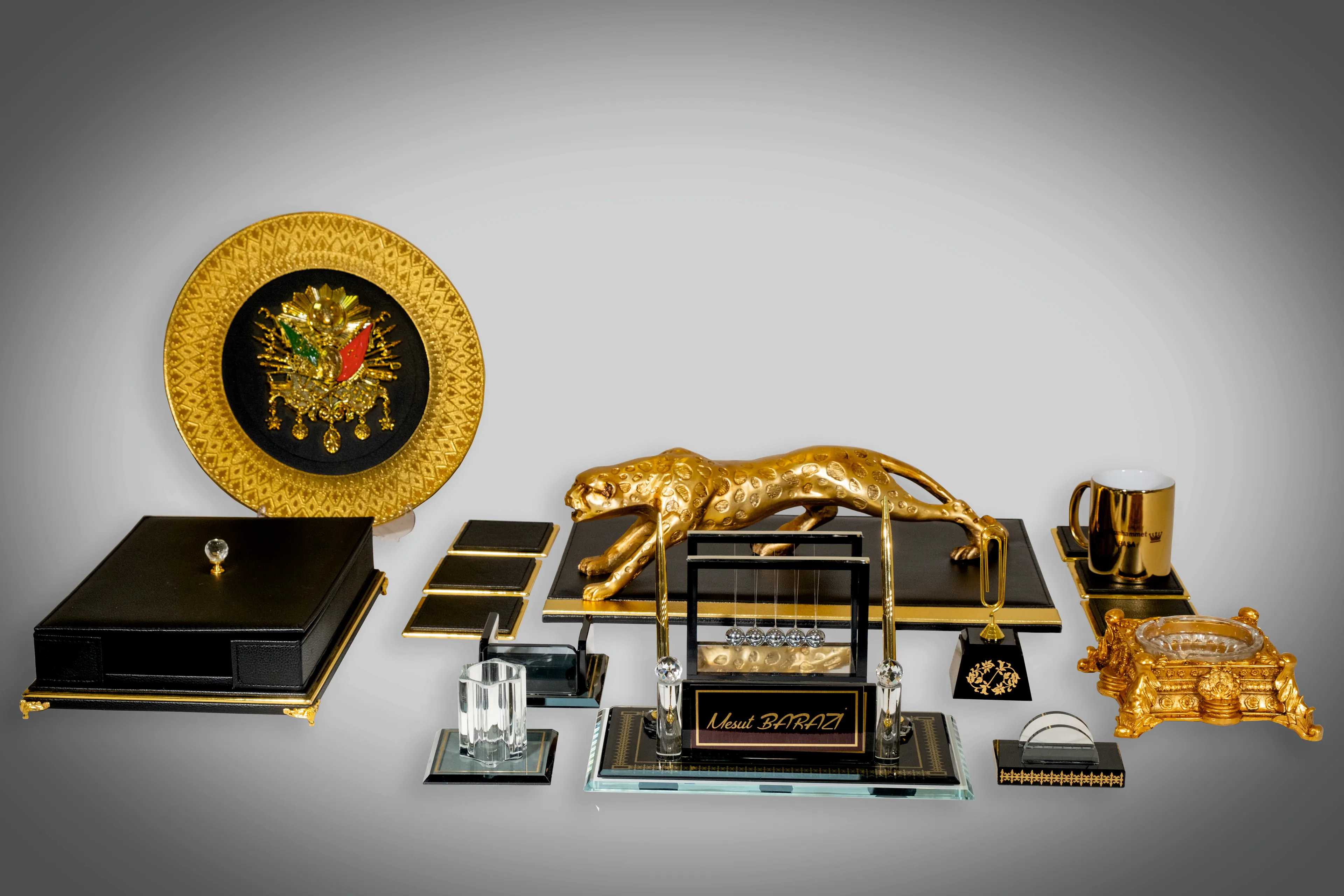 18 Parça Kristal Premium Masa Seti