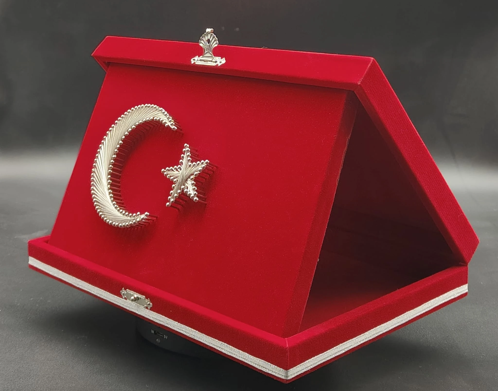 Türk Bayraklı Plaket