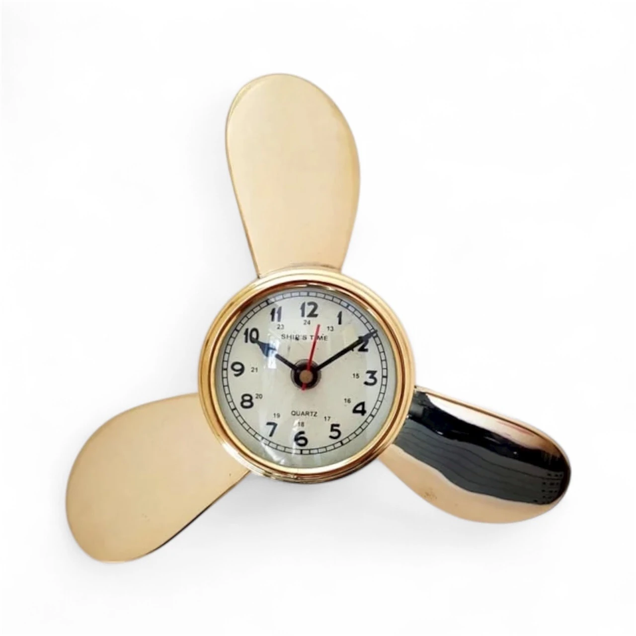 Pirinç Pervane Duvar Saati