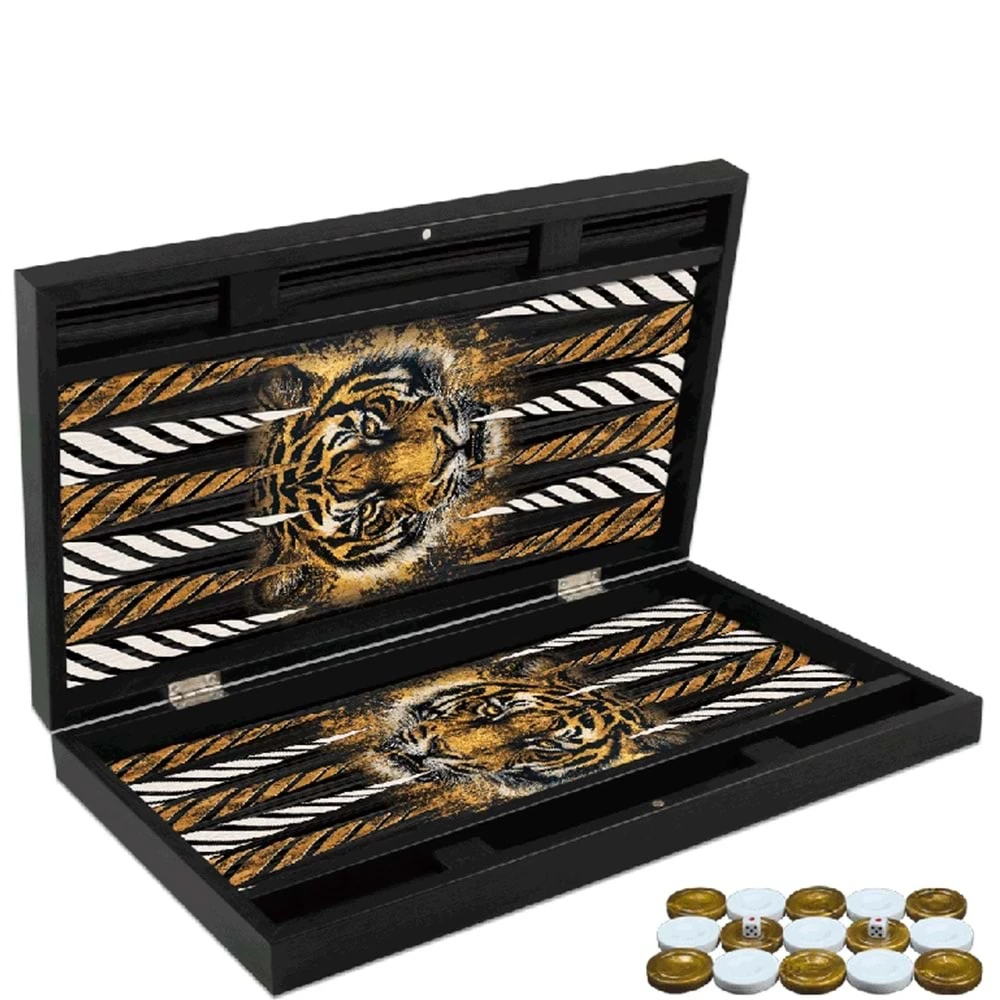 Özel Kaplan Tasarımlı Tavla