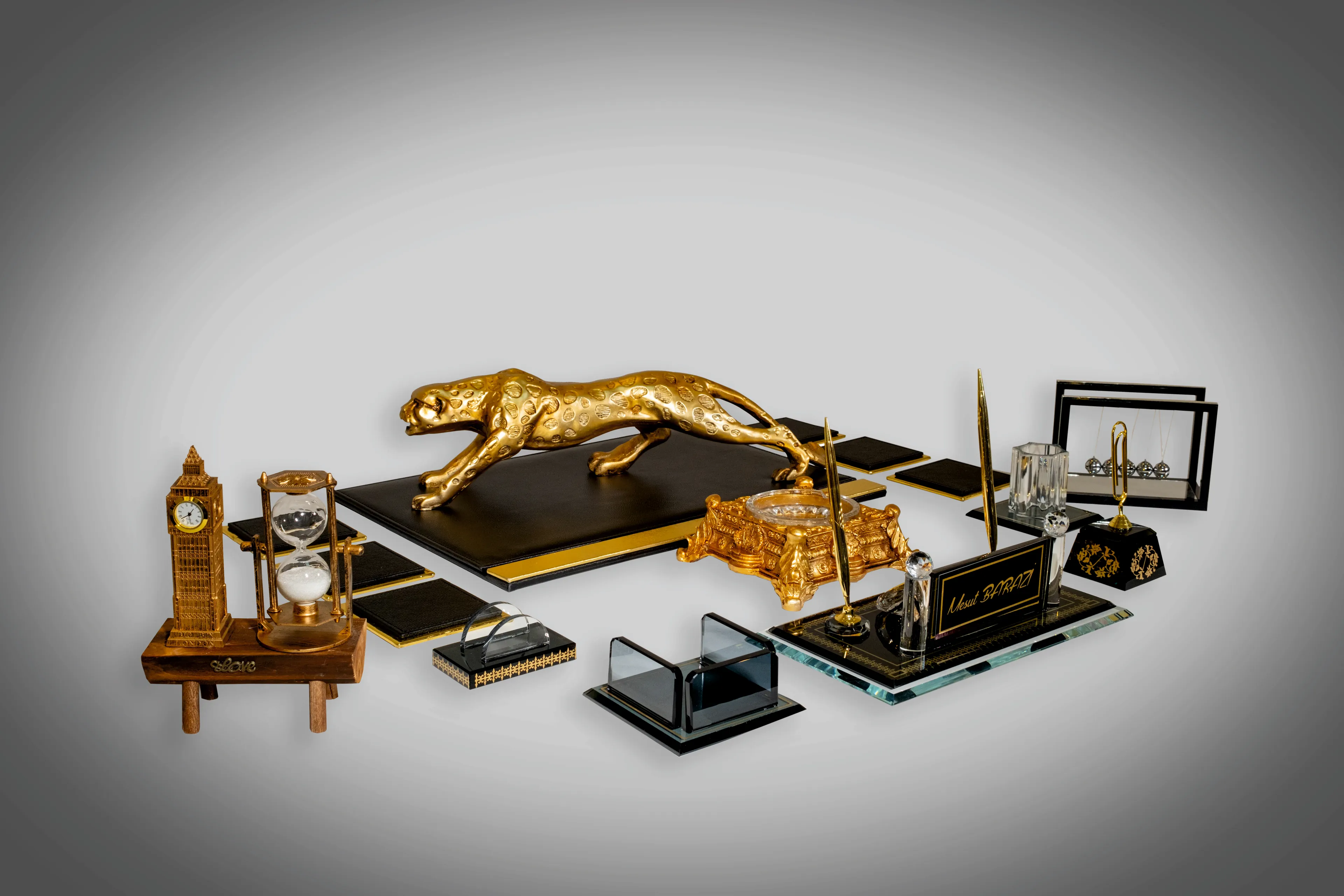 16 Parça Kristal Premium Masa Seti