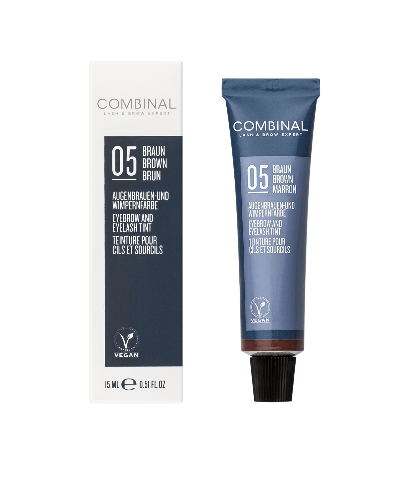 Kaş ve Kirpik Boyası #05 kahve / 15 ml 