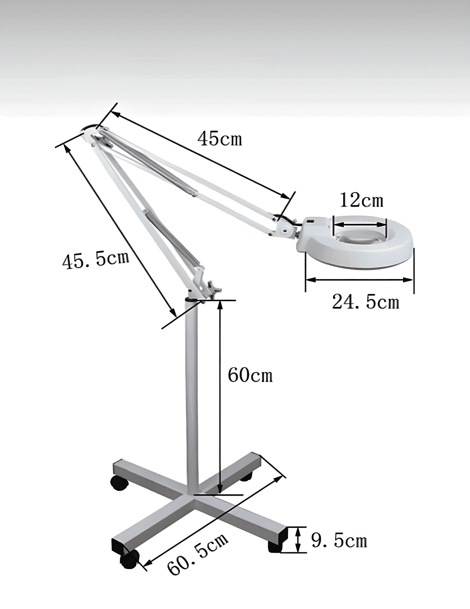 5X Magnifying Led Loop Light (Metal Body)