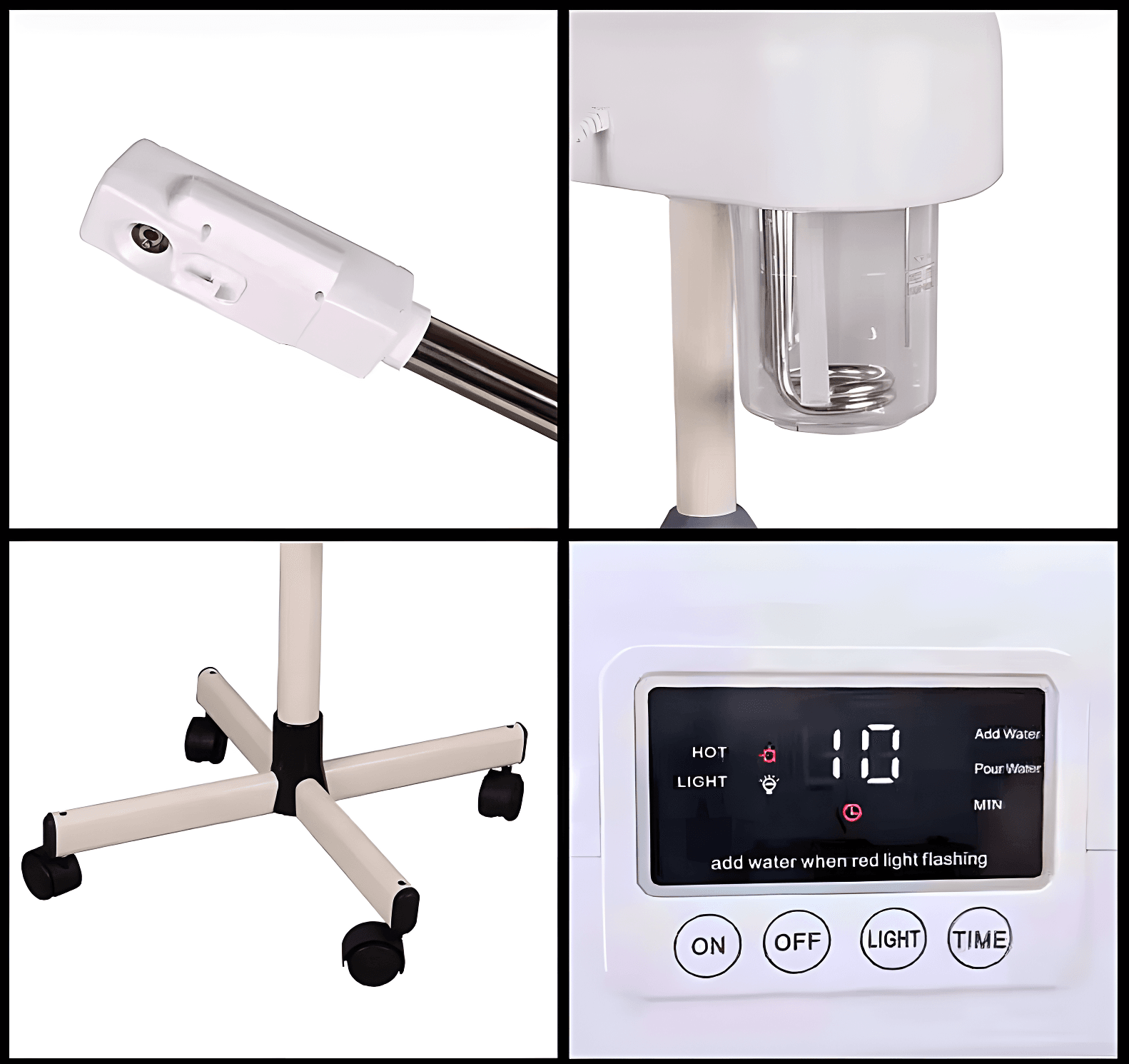 Professional Ozone Digital Steam Device (Touch Led Screen - 140 cm)