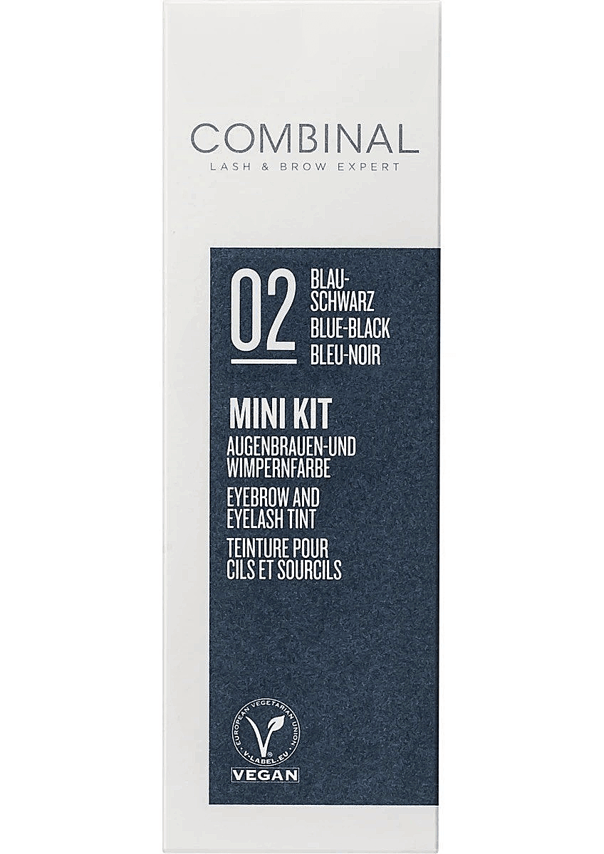 Combinal Kaş ve Kirpik Boyası Seti 15ML Boya *20ML Oks.no2 Mavi