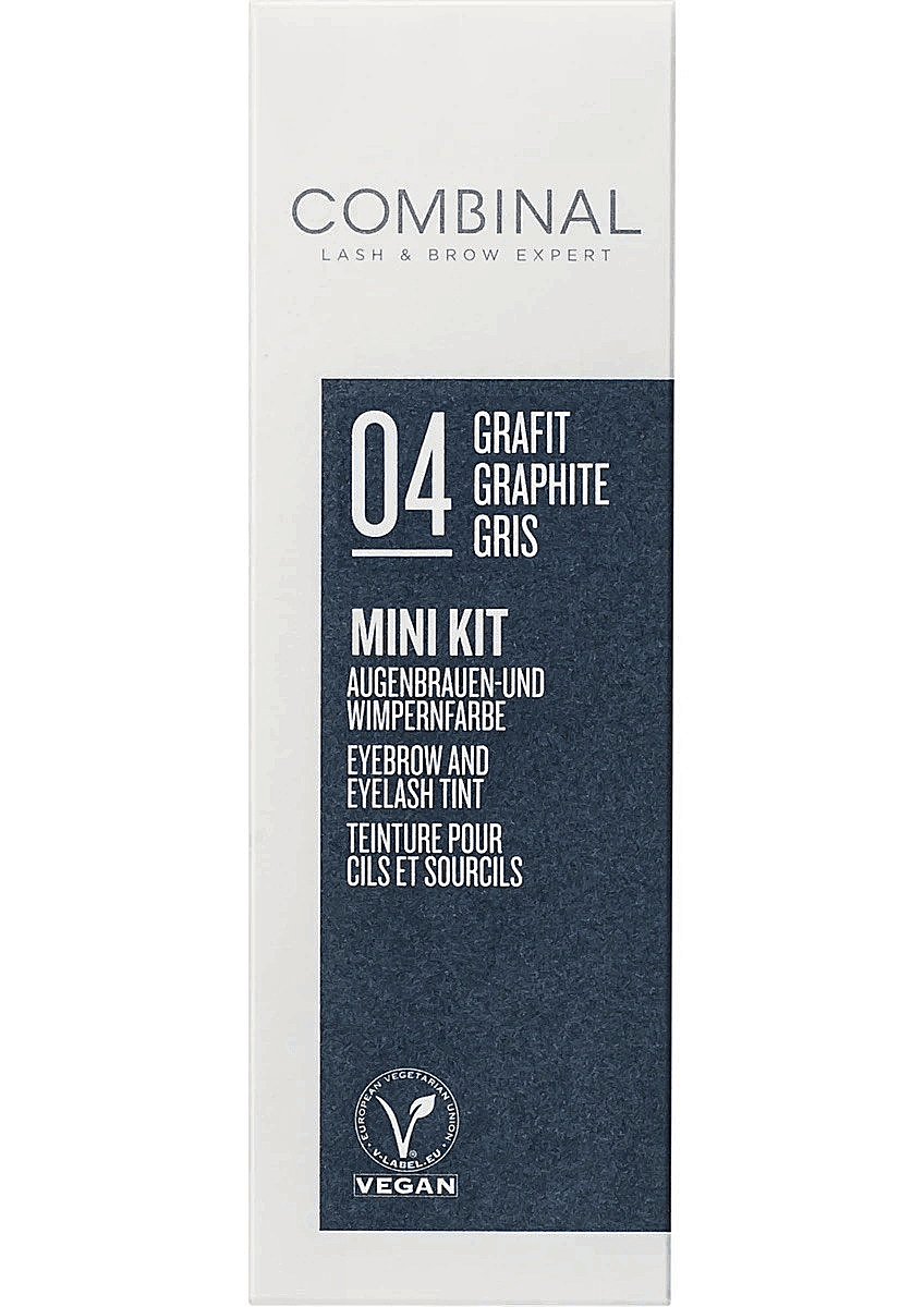 Combinal Kaş ve Kirpik Boyası Seti 15ML Boya *20ML Oks.no 4 Gri