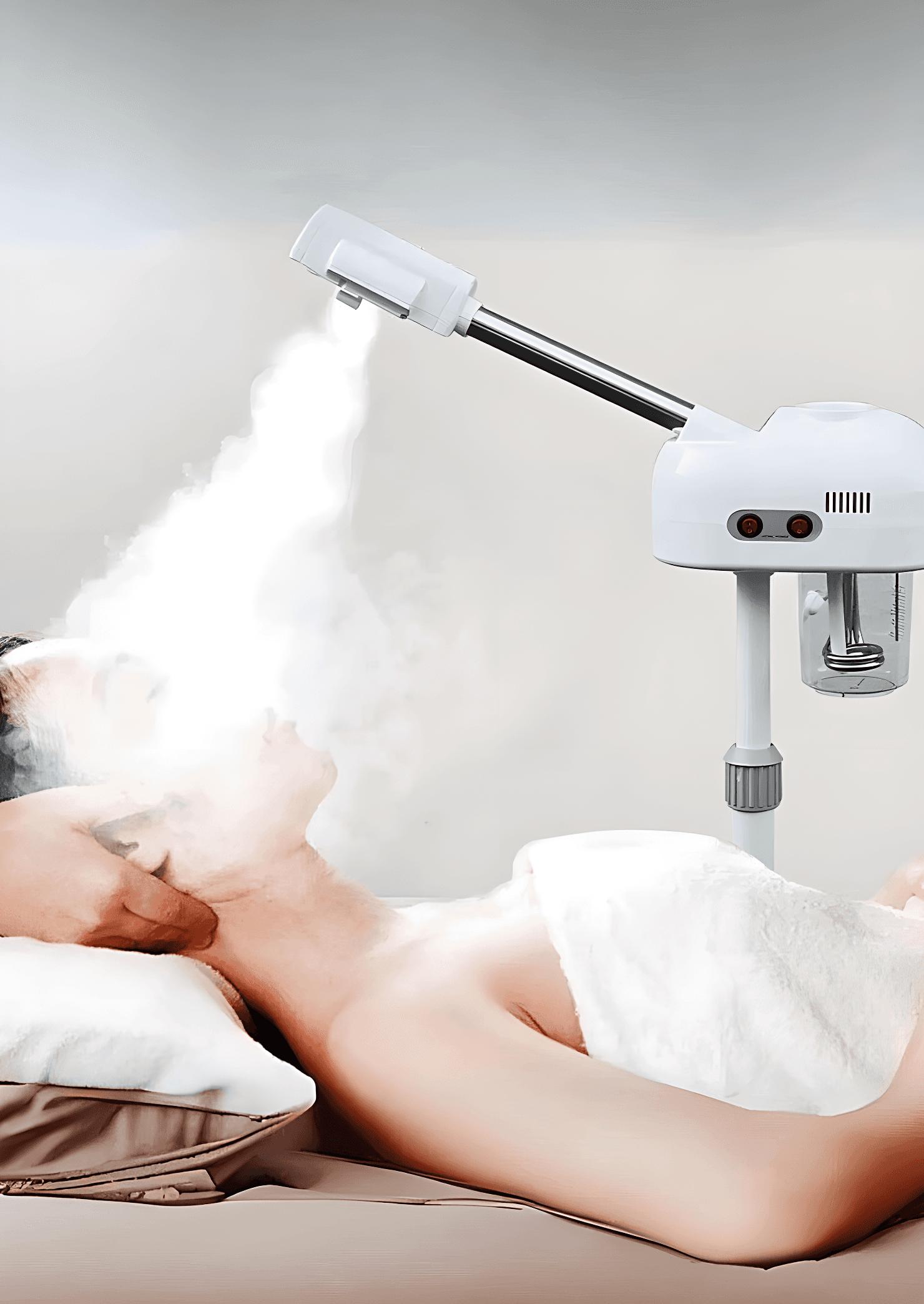 Professional Ozonated Vapozon Steam Device - Skin Care Equipment for Beauty Salon and Estheticians