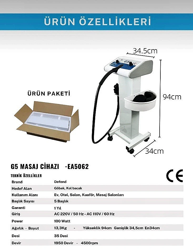 G5 Massage Regional and Cellulite Device Vibro