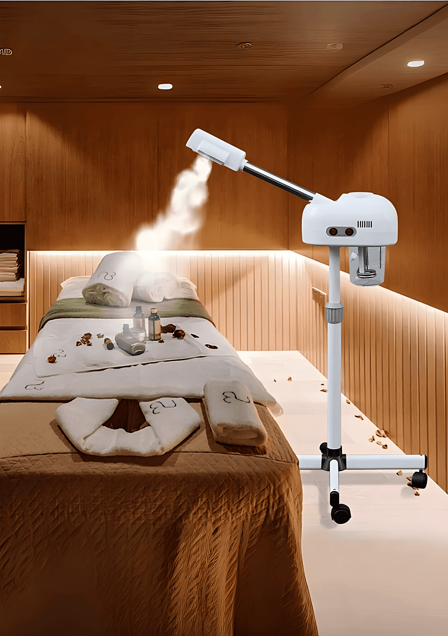 Professional Ozonated Vapozon Steam Device - Skin Care Equipment for Beauty Salon and Estheticians